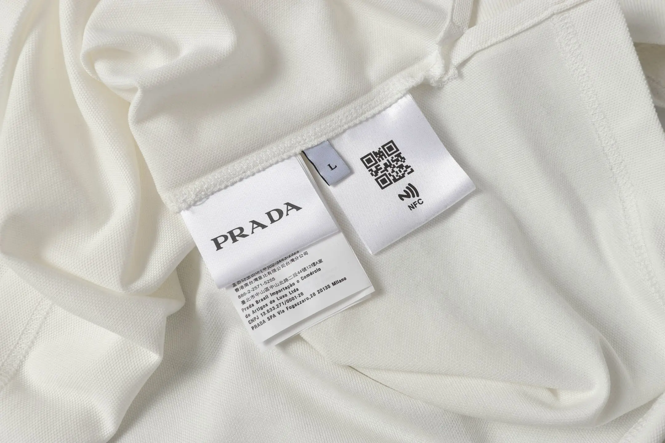Logo-Embroidered Piqué Cotton Polo Shirt D9014146 — view 8