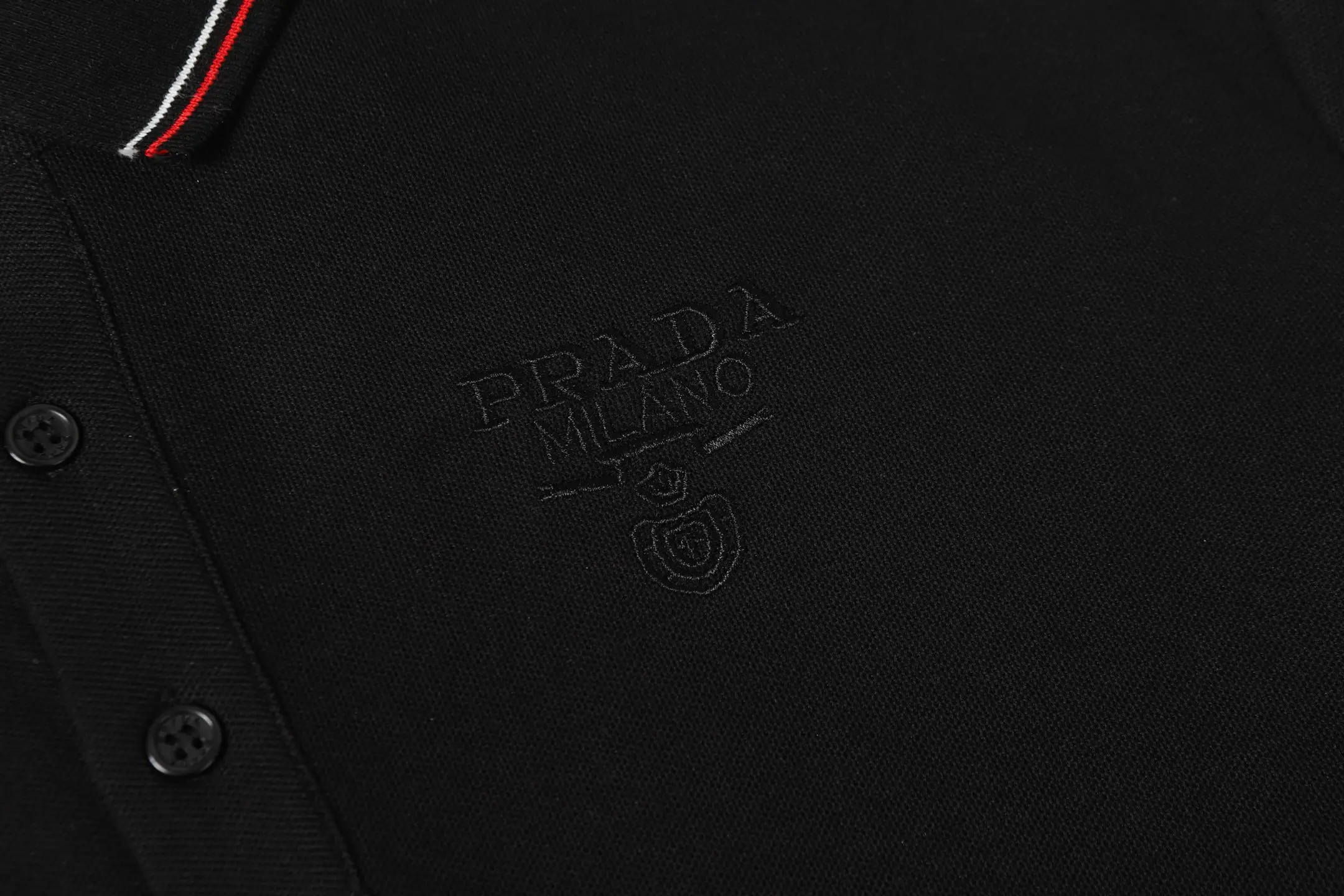Logo-Embroidered Piqué Cotton Polo Shirt D9014141 — view 7