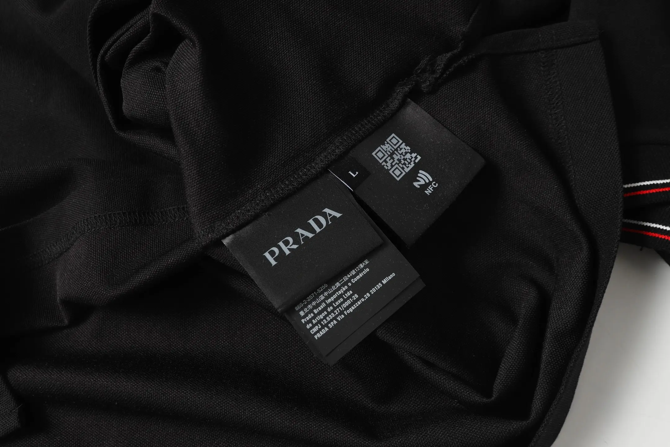 Logo-Embroidered Piqué Cotton Polo Shirt D9014141 — view 9