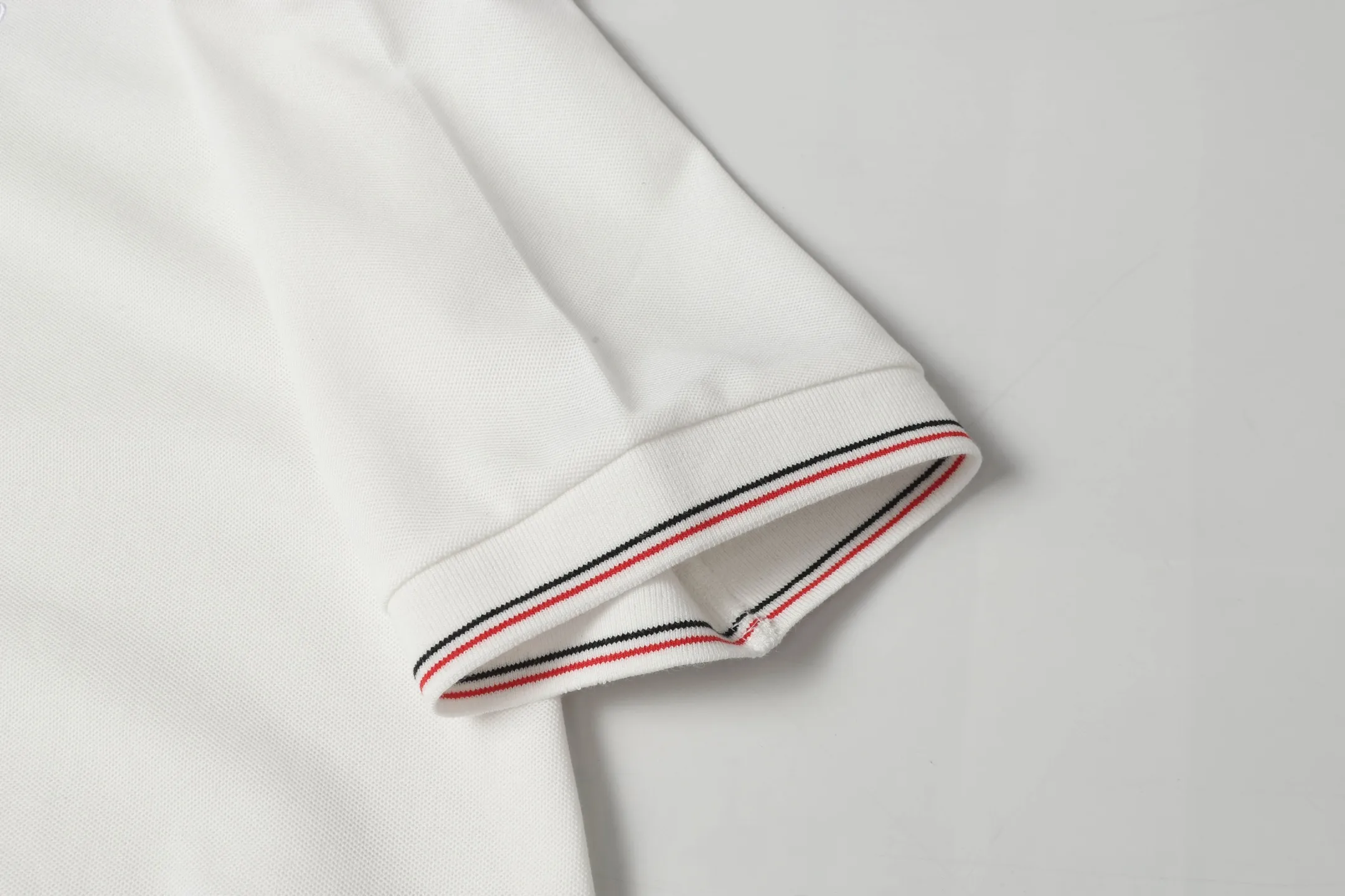 Logo-Embroidered Piqué Cotton Polo Shirt D9014142 — view 7