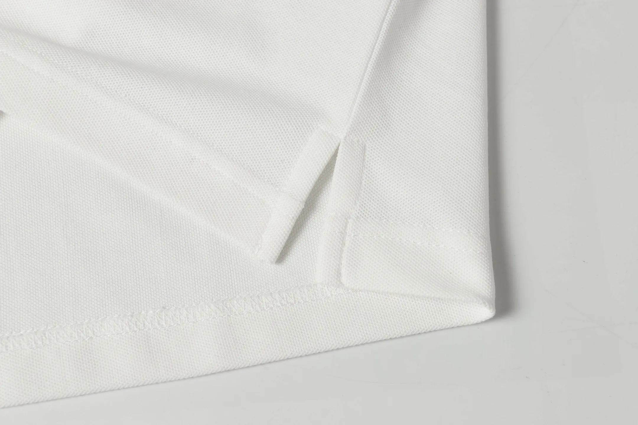 Logo-Embroidered Piqué Cotton Polo Shirt D9014142 — view 9