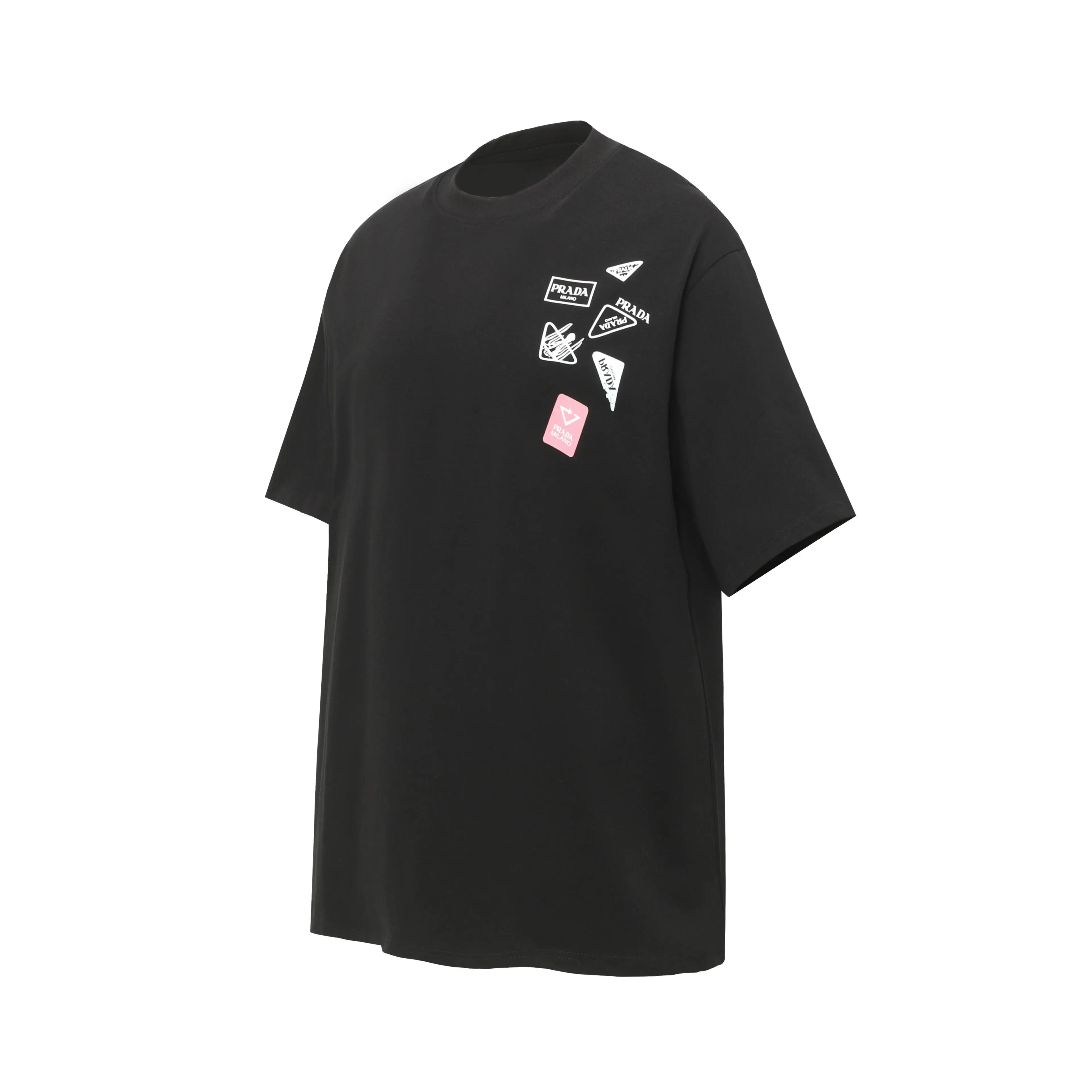 Multi-Logo Graphic Cotton T-Shirt D9014135