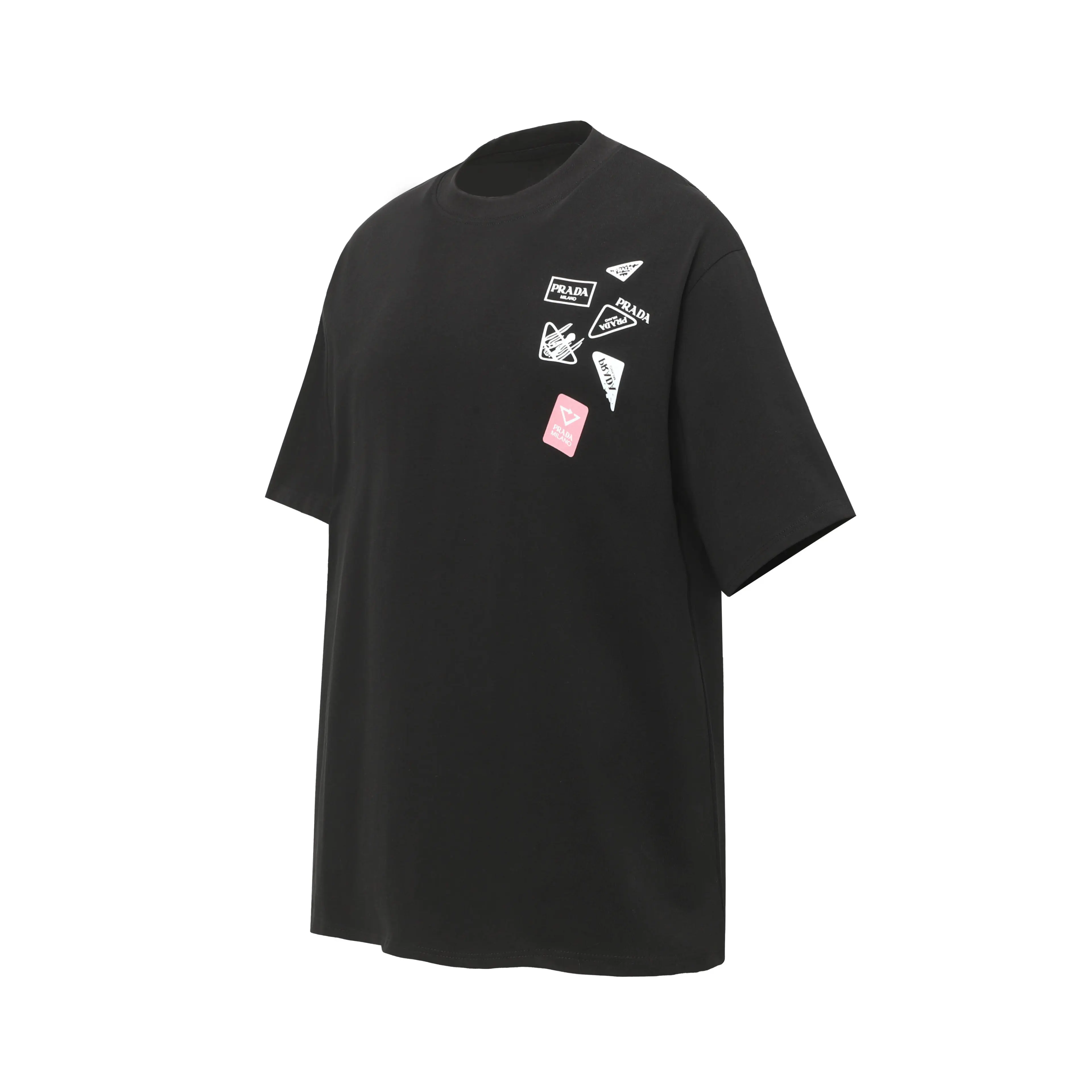 Multi-Logo Graphic Cotton T-Shirt D9014135