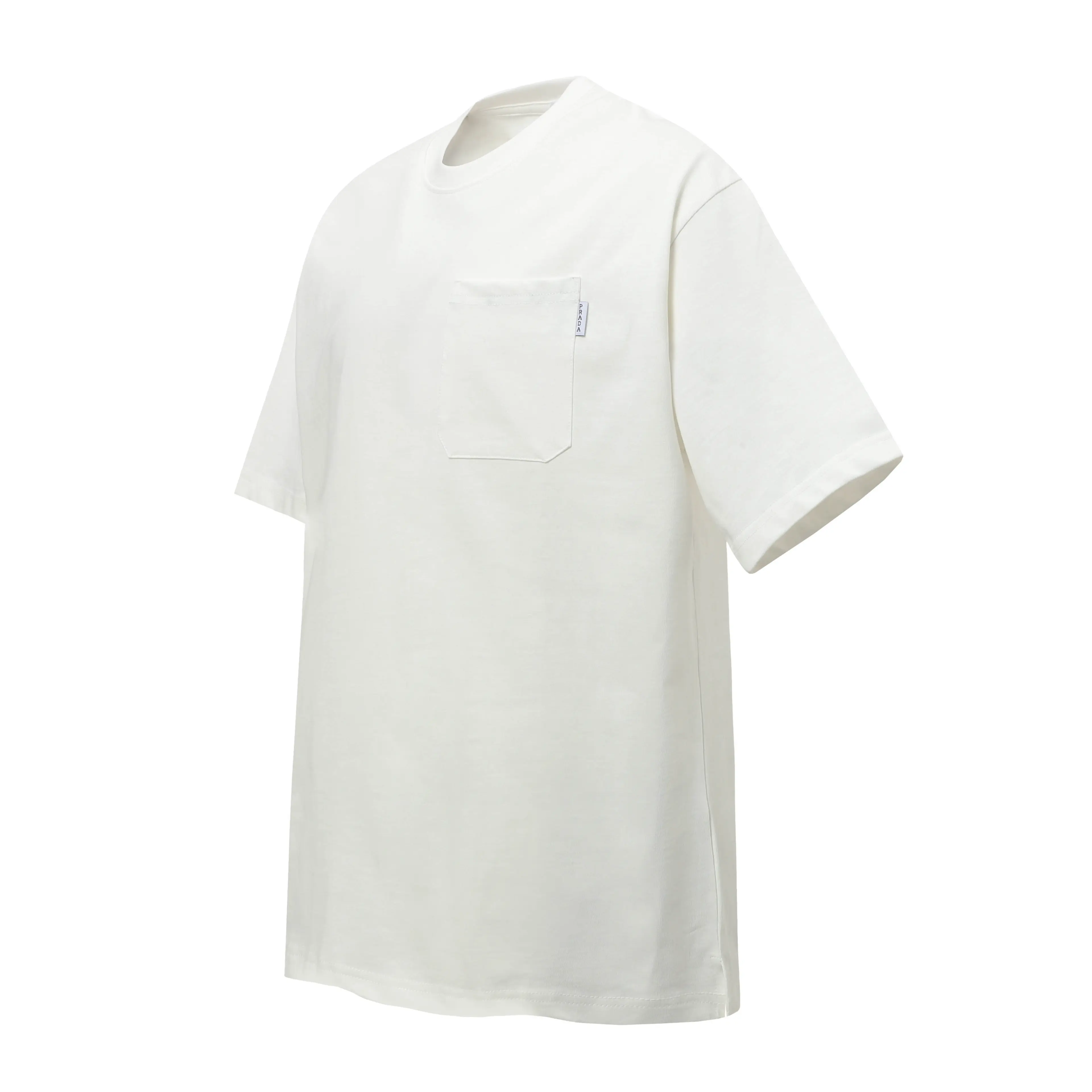 Logo-Label Pocket Cotton T-Shirt D9014132