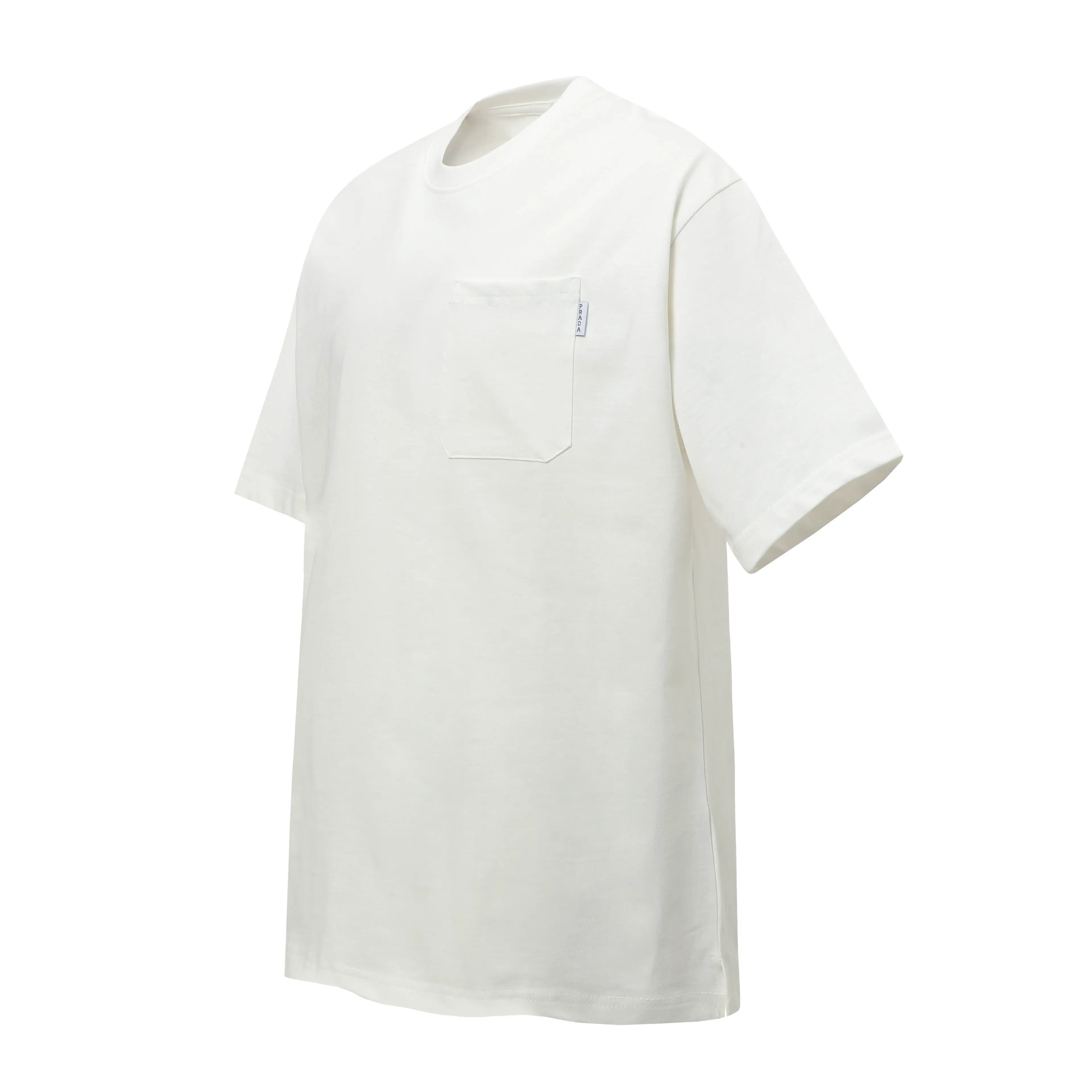 Logo-Label Pocket Cotton T-Shirt D9014132