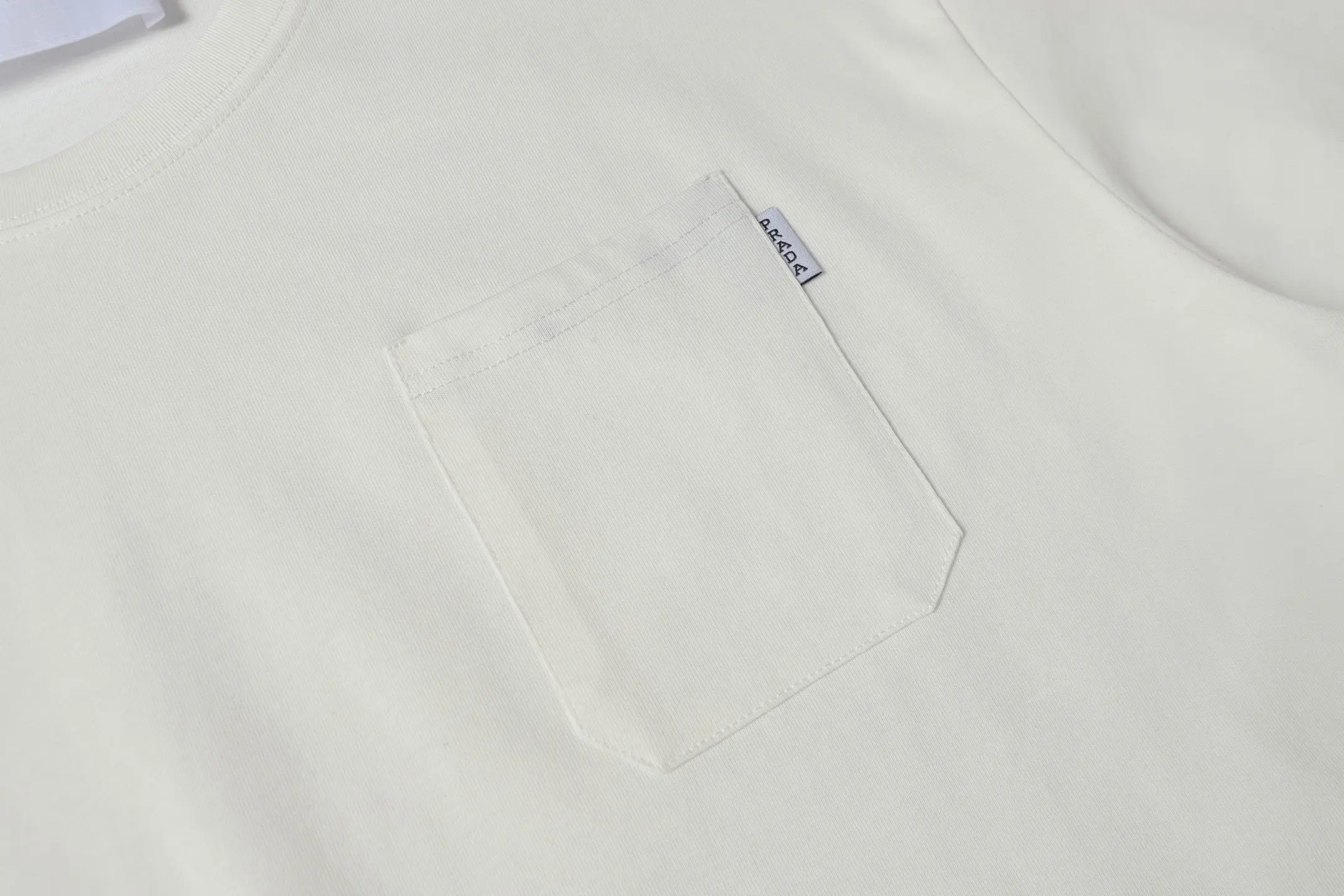 Logo-Label Pocket Cotton T-Shirt D9014132 — view 5