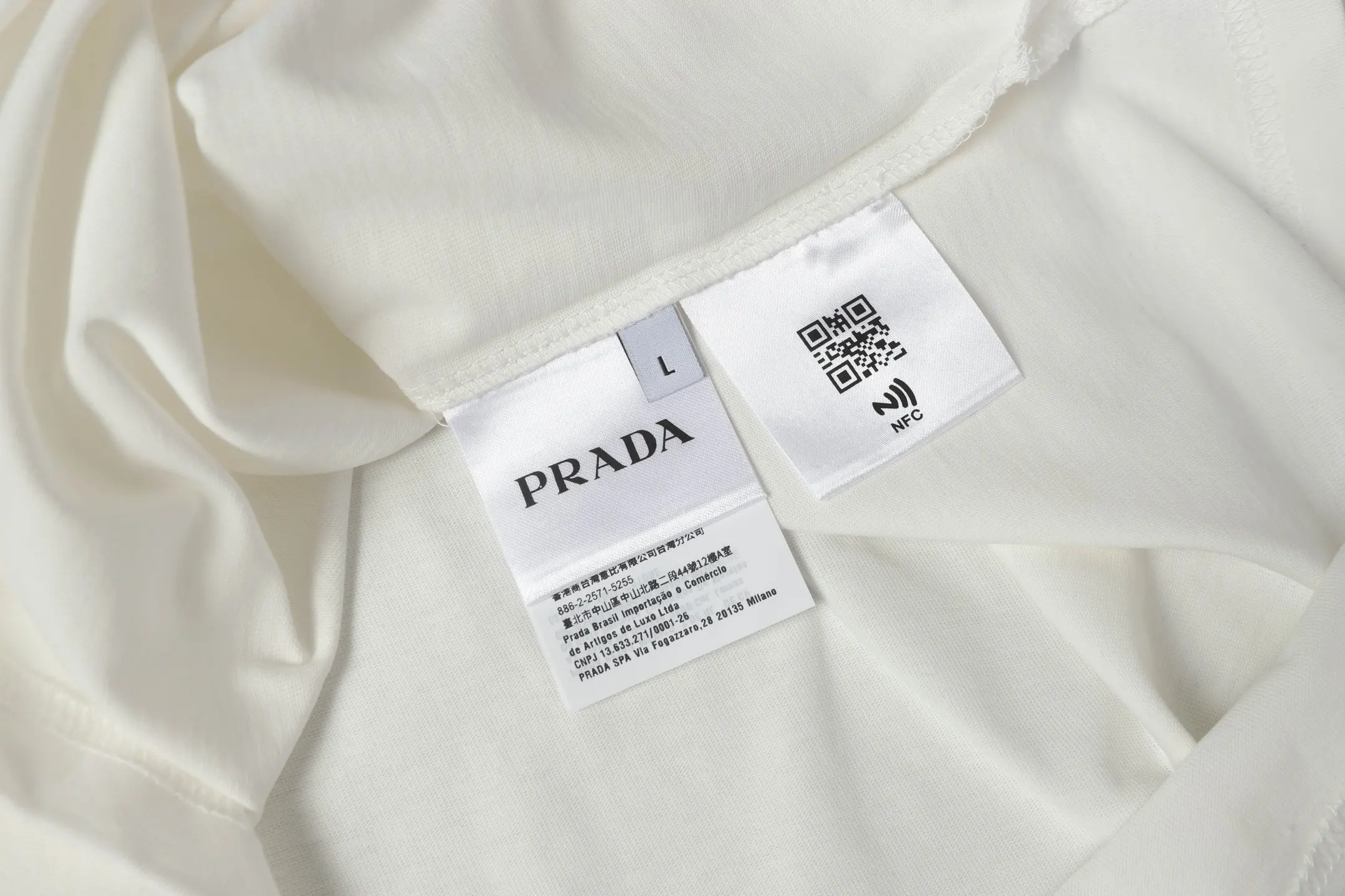 Logo-Label Pocket Cotton T-Shirt D9014132 — view 9