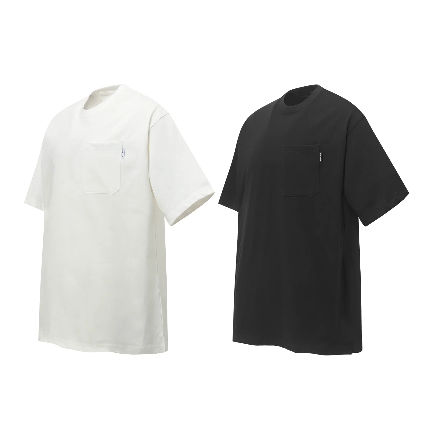 Logo-Label Pocket Cotton T-Shirt D9014134