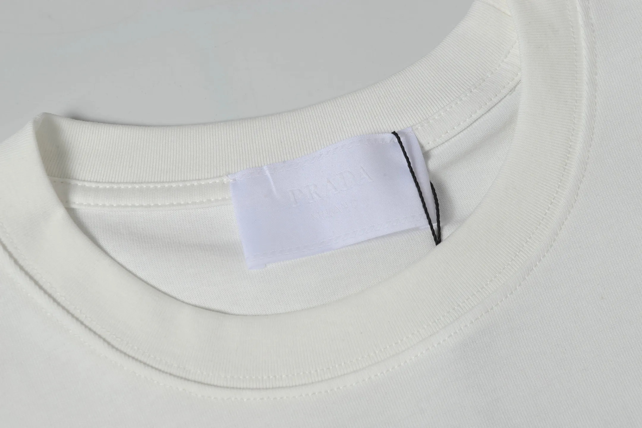 Leather Pocket Cotton Jersey T-Shirt D9514129 — view 3