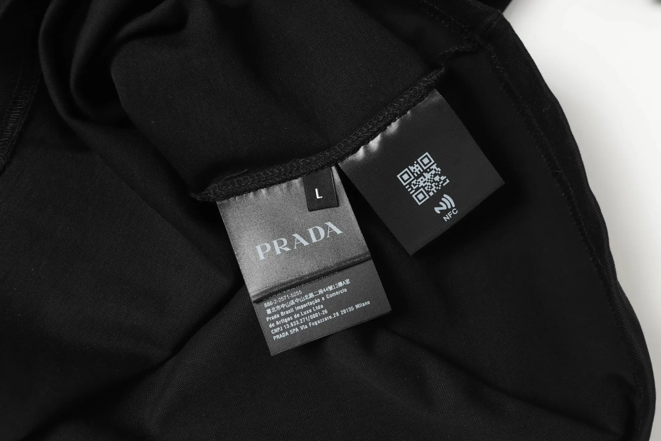 Leather Pocket Logo Cotton T-Shirt D9514130 — view 8