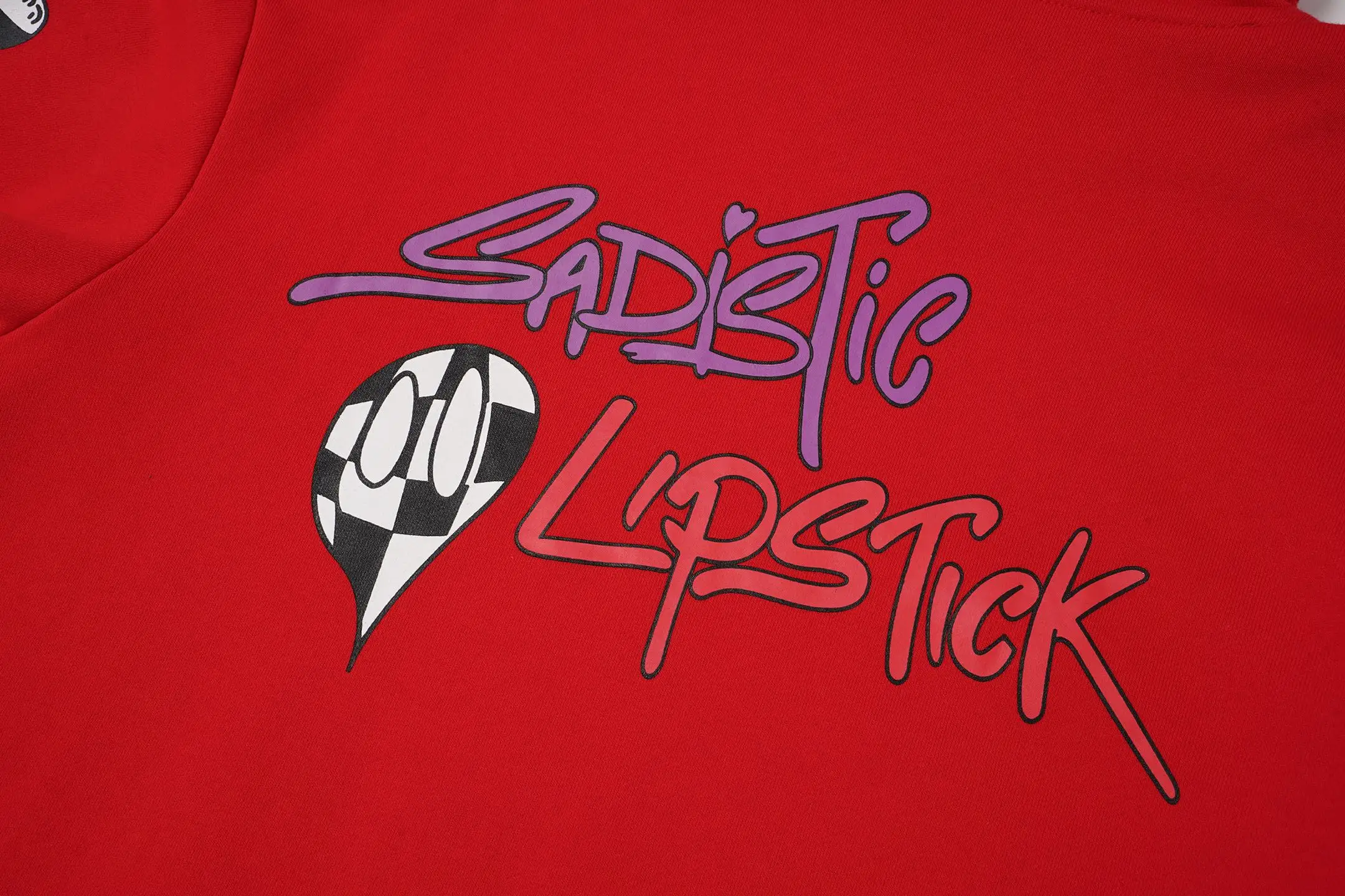 Graffiti Print Fleece-Back Hoodie D15522538 — view 7