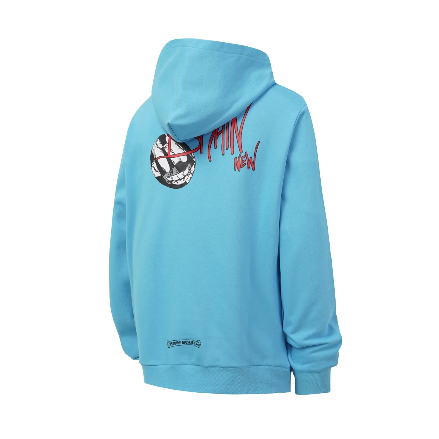 Graffiti Print Cotton-Blend Hoodie D15522539 — view 3