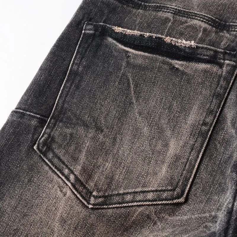 Purple Brand Washed Slim-Fit Jeans D15323161 — view 6