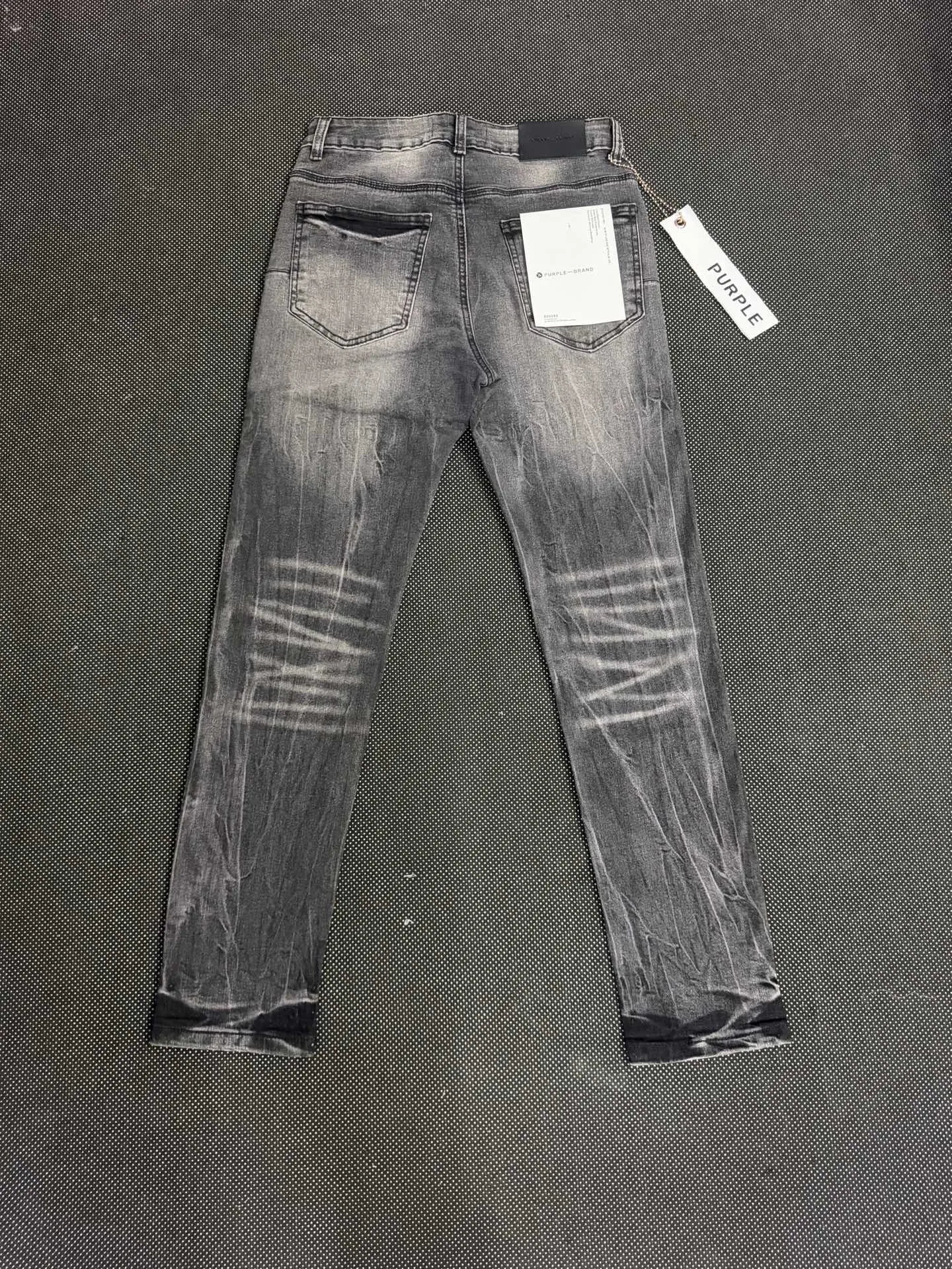 Purple Brand Washed Slim-Fit Jeans D15323161 — view 11