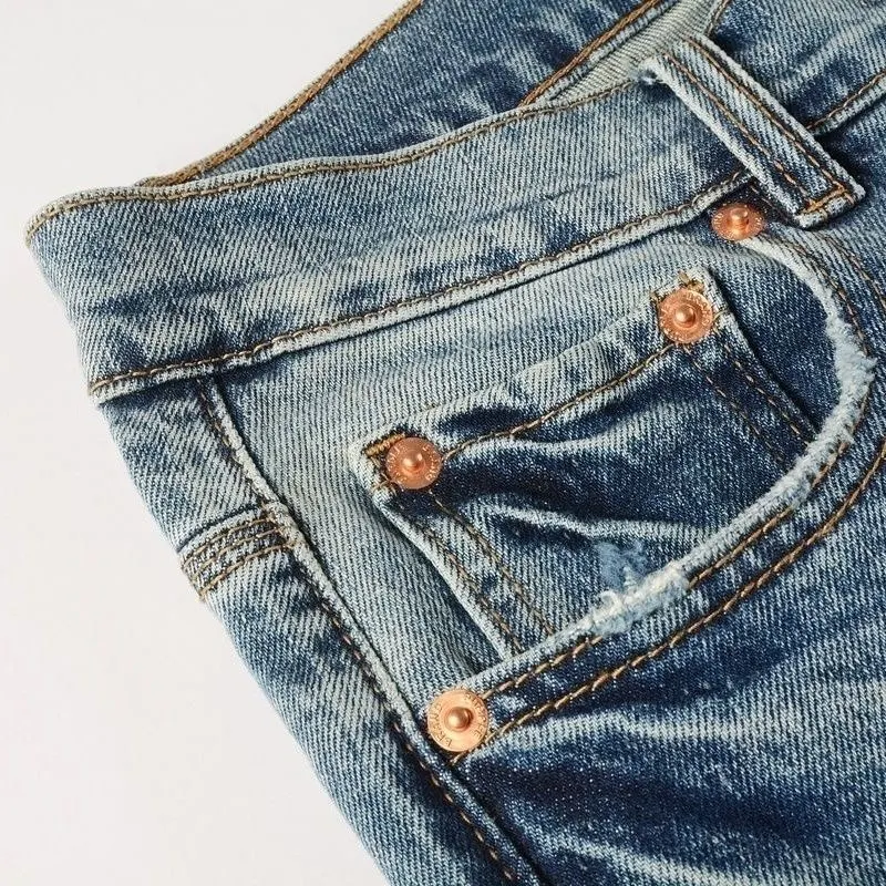 Paint-Splatter Distressed Slim-Fit Jeans D16023160 — view 5