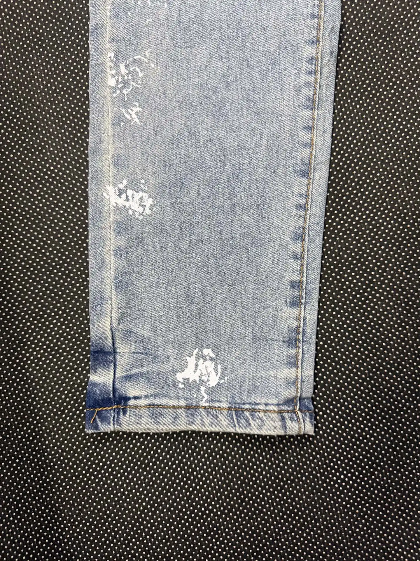 Paint-Splatter Slim-Fit Stretch Jeans D16023159 — view 19