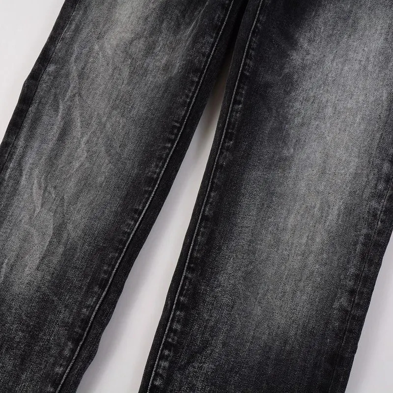 Distressed Washed Slim-Fit Jeans D16023156 — view 8