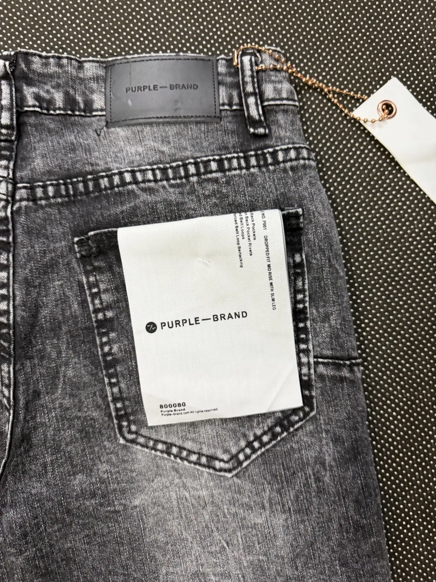 Distressed Slim-Fit Acid Wash Jeans D16023154 — view 16