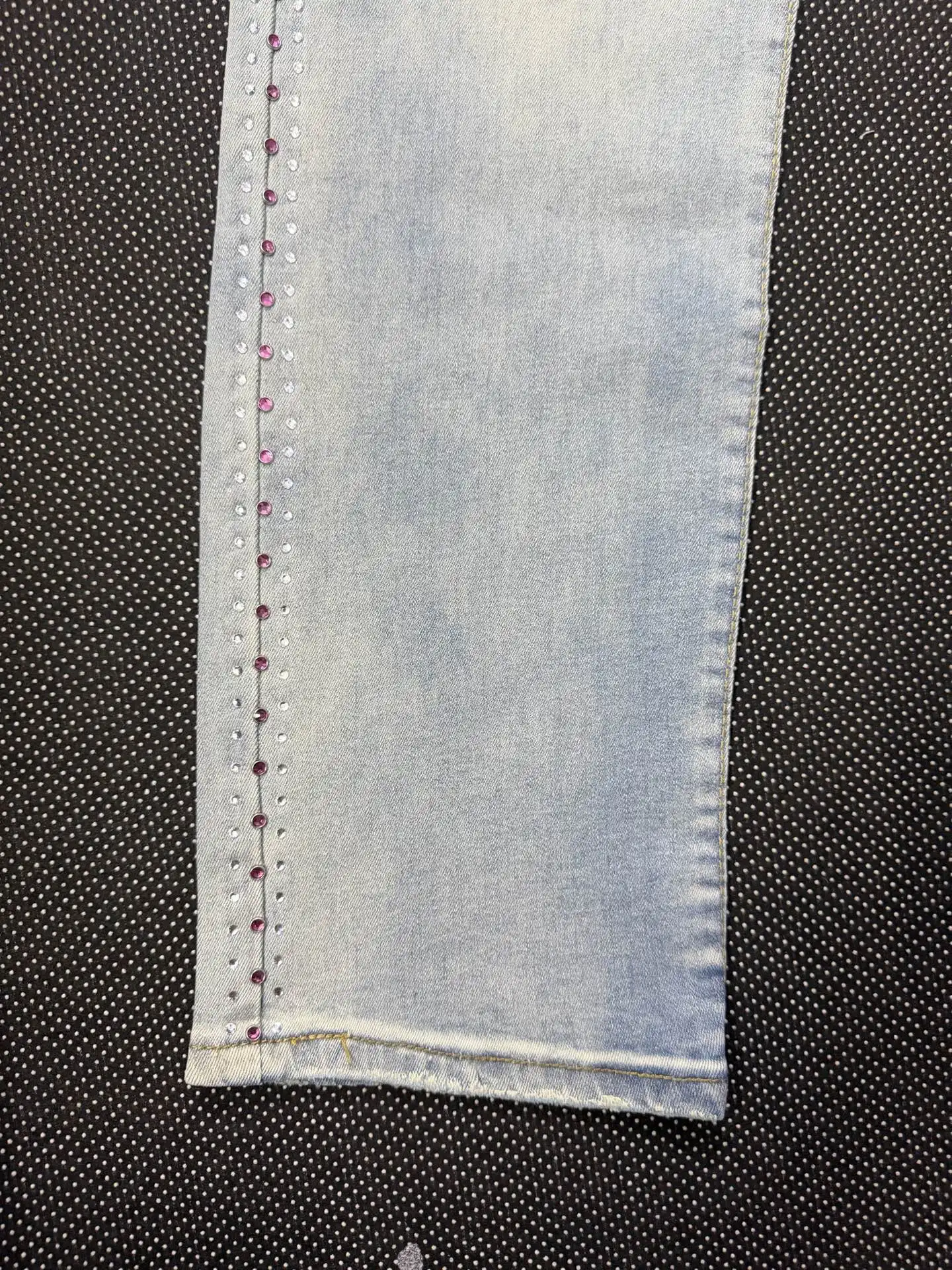 Crystal-Embellished Slim-Fit Jeans D16023150 — view 18