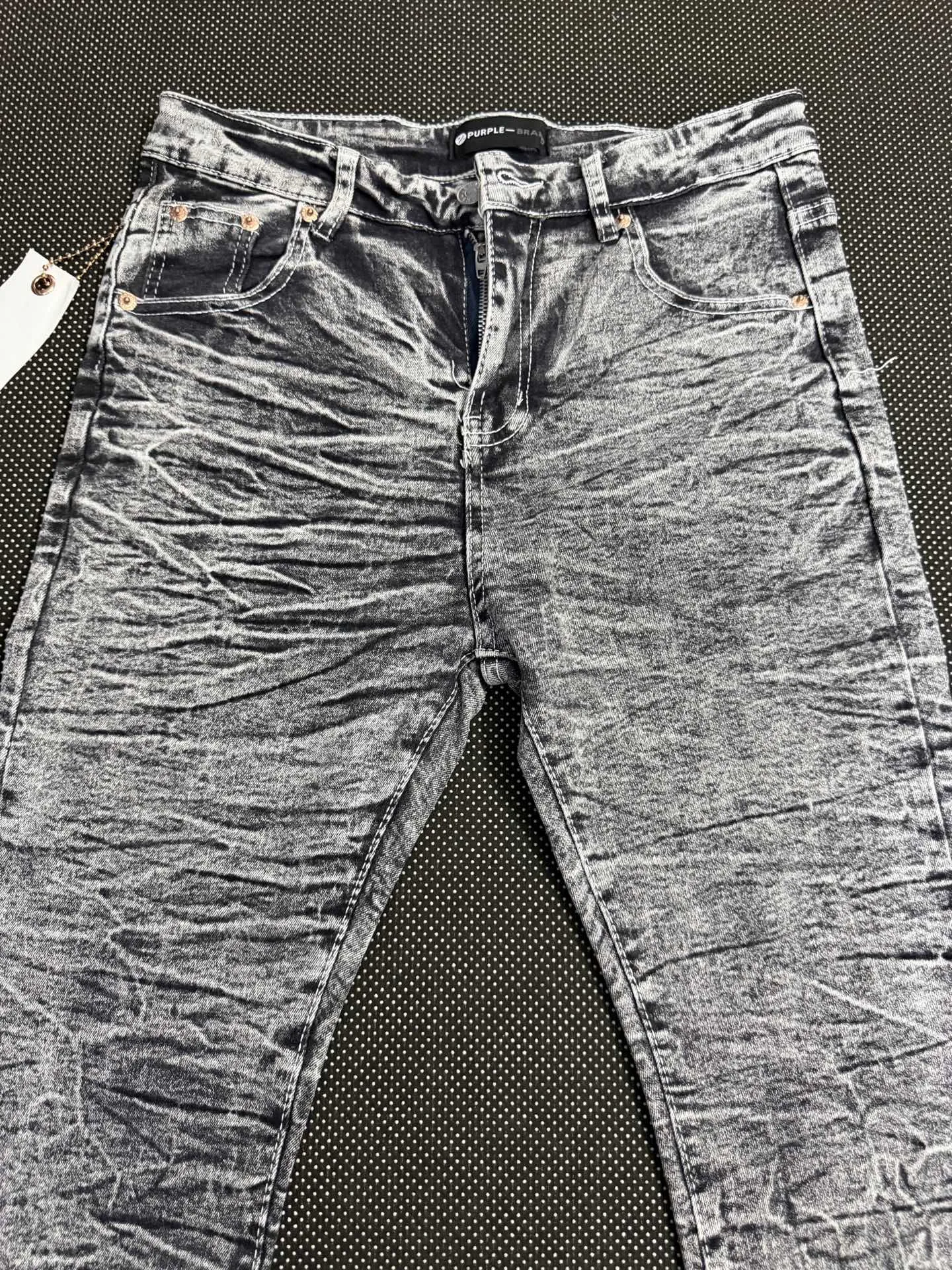 Crinkle-Effect Flared Jeans D15323145 — view 3