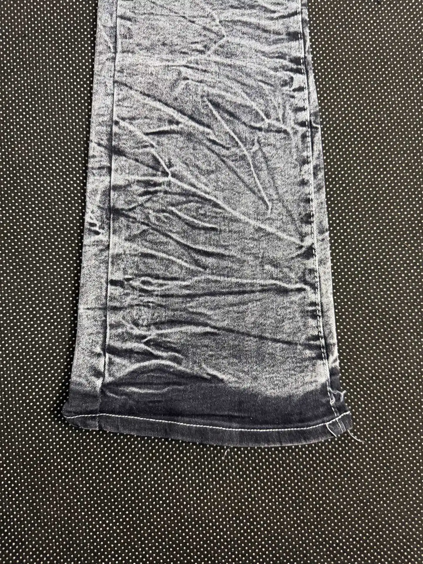 Crinkle-Effect Flared Jeans D15323145 — view 9