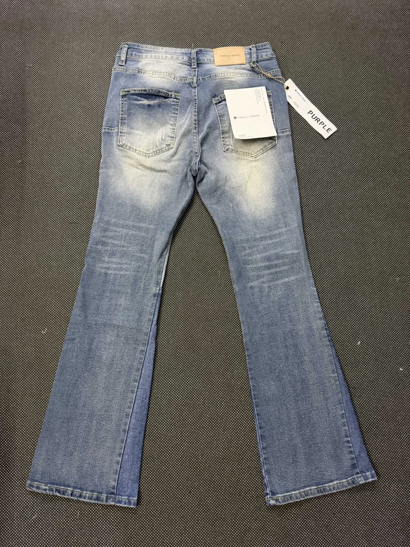 Distressed Flare-Leg Denim Jeans D16023142 — view 2