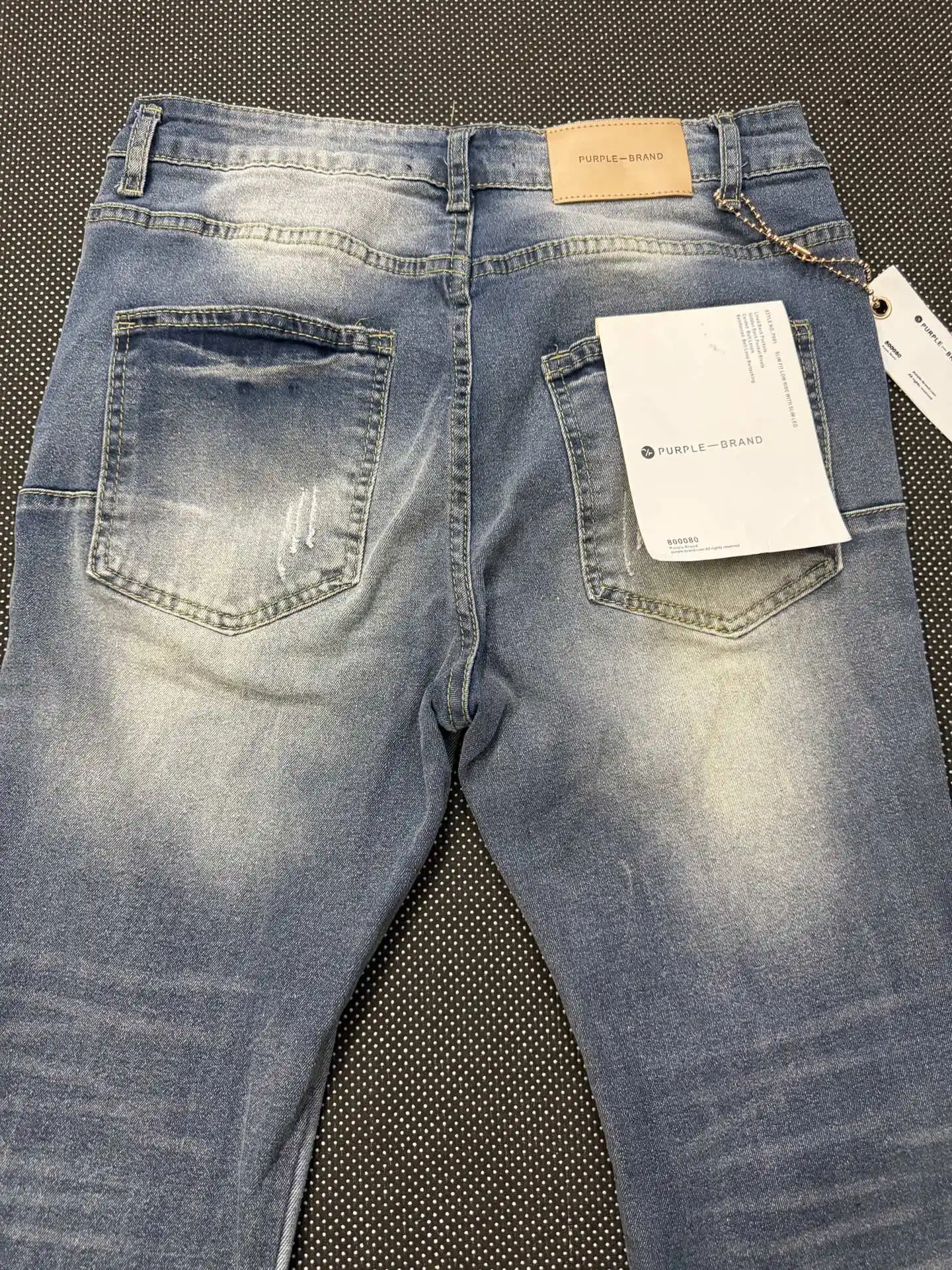Distressed Flare-Leg Denim Jeans D16023142 — view 5
