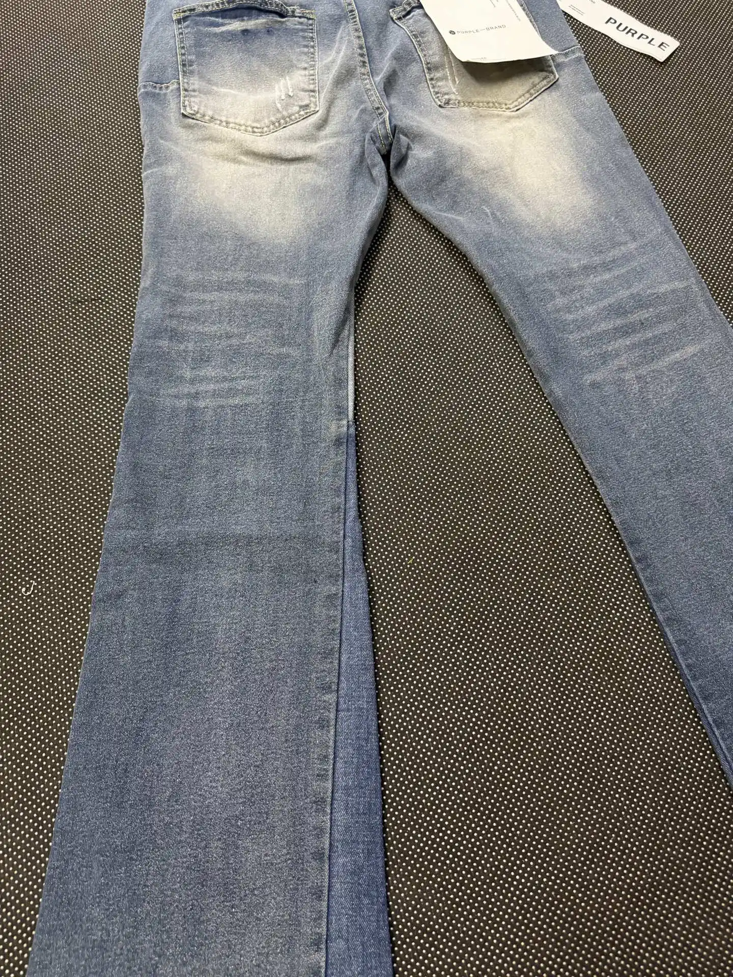 Distressed Flare-Leg Denim Jeans D16023142 — view 8