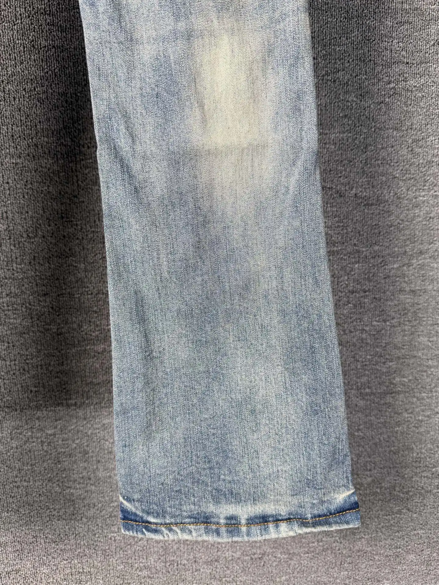 Distressed Slim-Fit Patchwork Jeans D19023141 — view 21