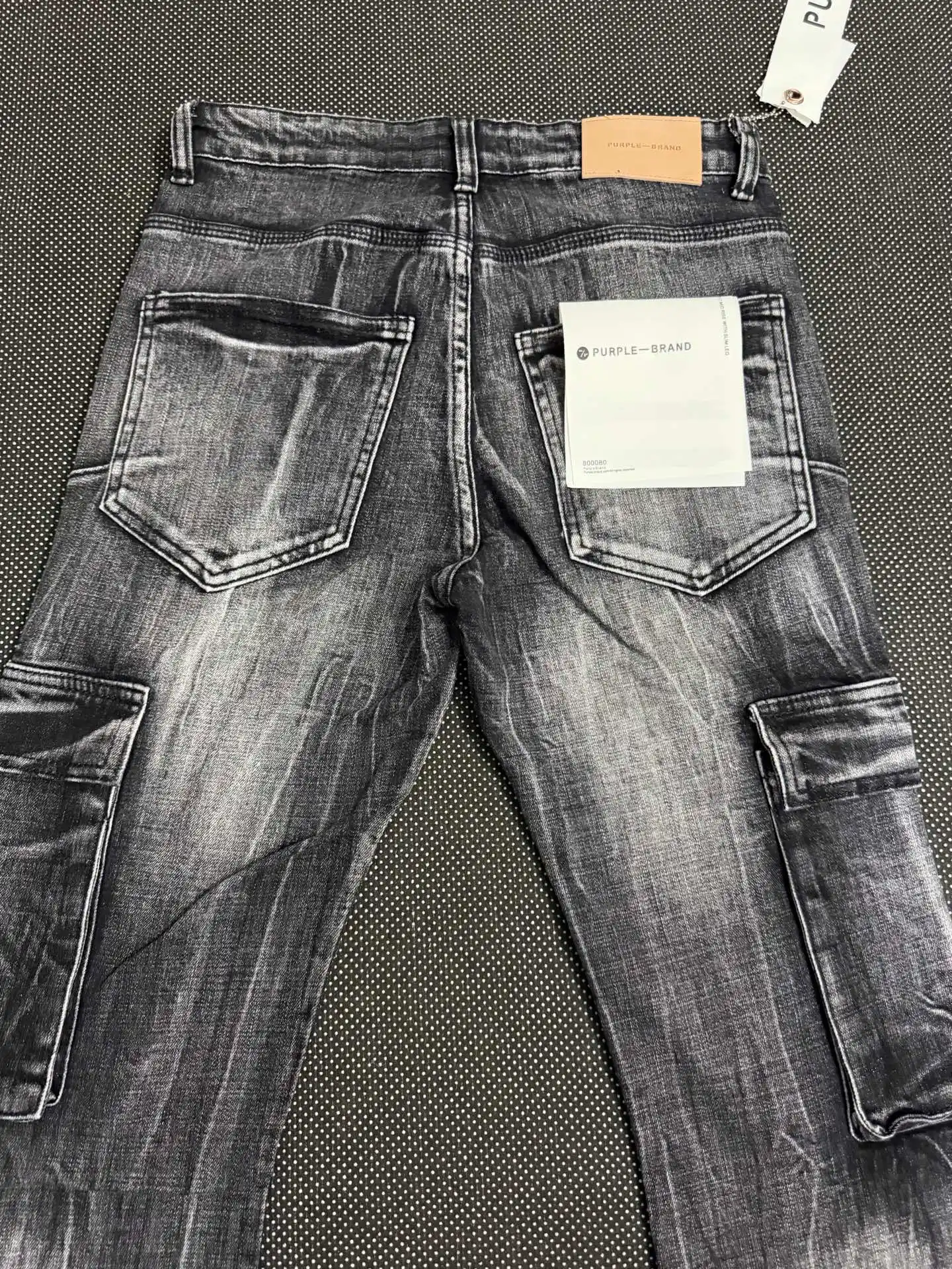 Purple Brand Lightning Wash Cargo Jeans D18023138 — view 5