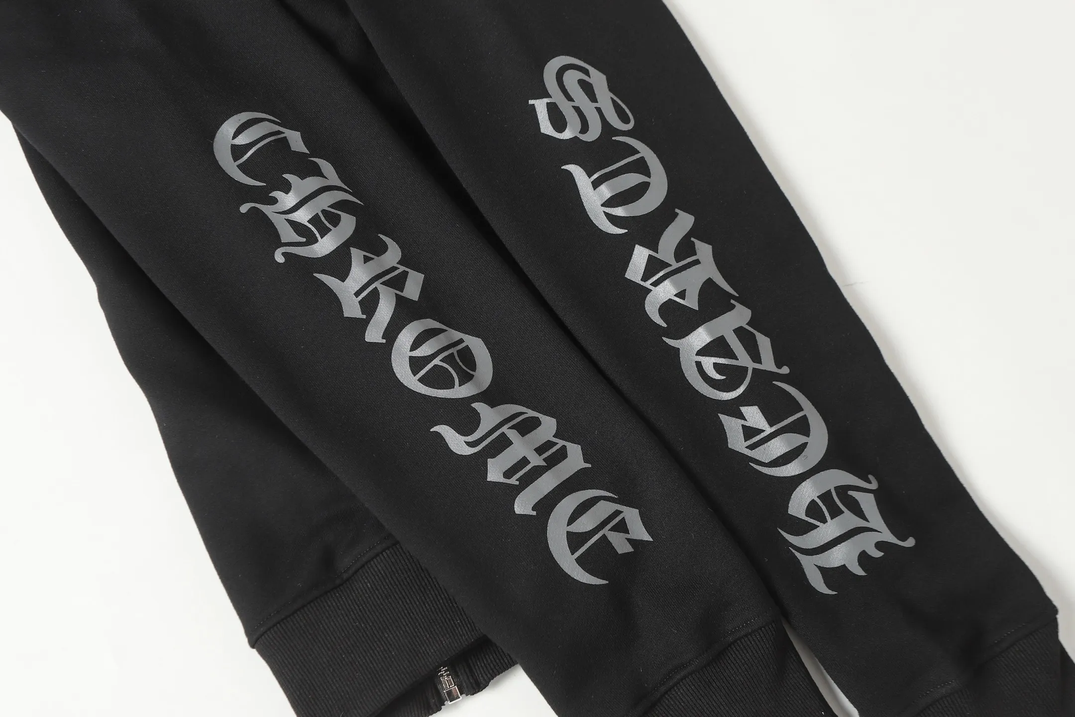 Dagger Print Zip-Up Hoodie D14513897 — view 10