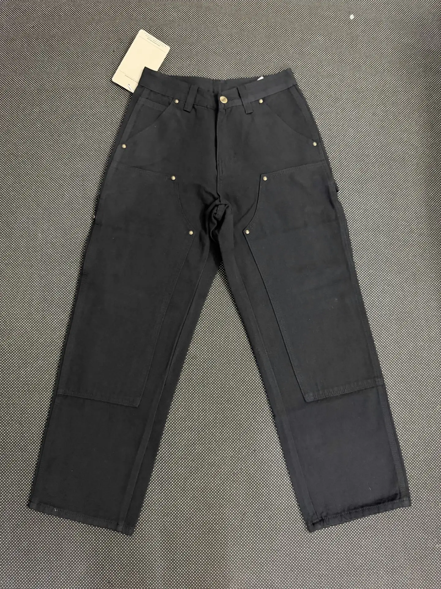 Double-Knee Straight-Leg Carpenter Jeans D18023135