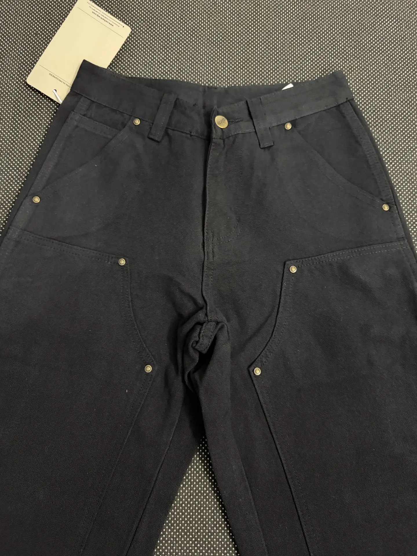 Double-Knee Straight-Leg Carpenter Jeans D18023135 — view 2