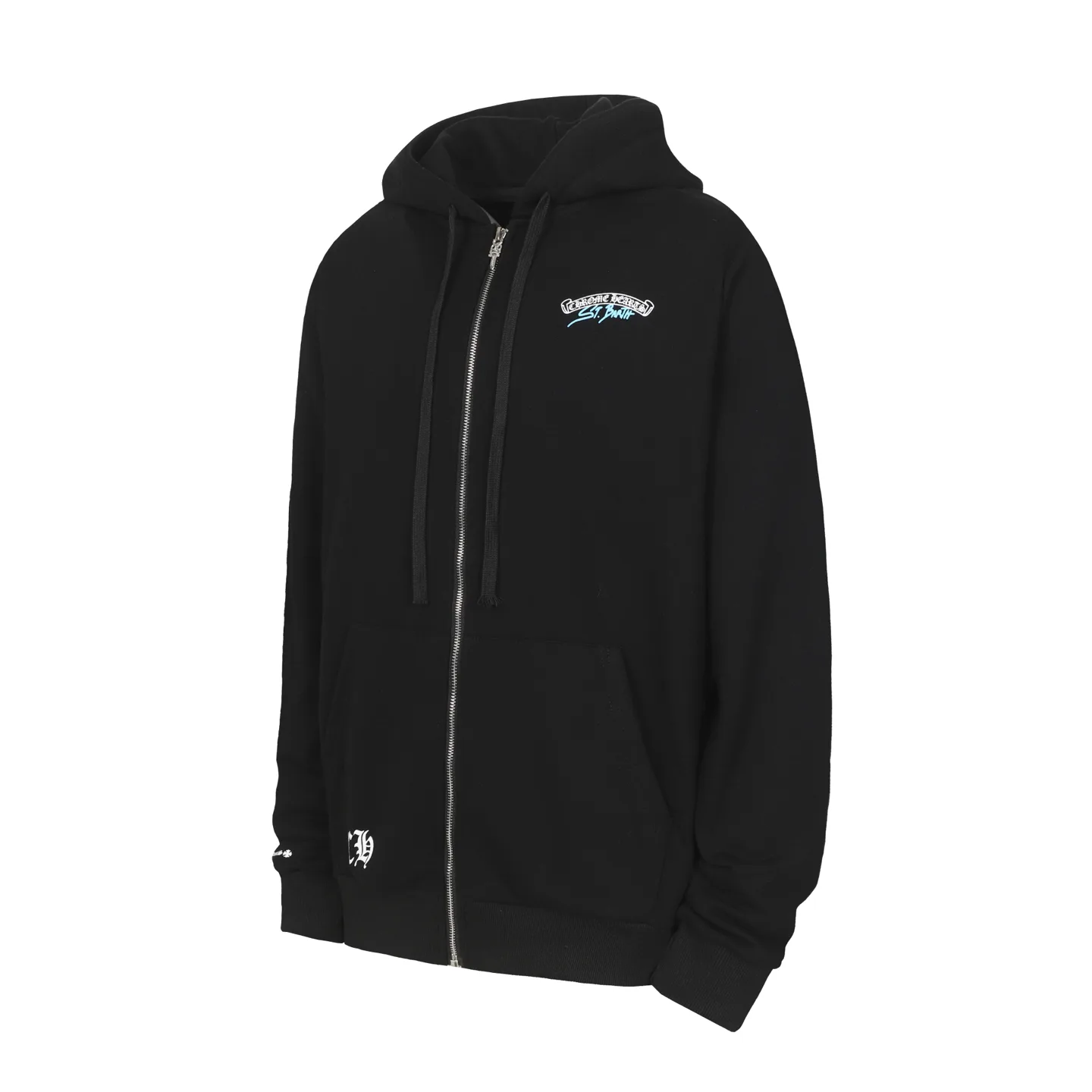 Logo-Print Zip-Up Hoodie D15013908