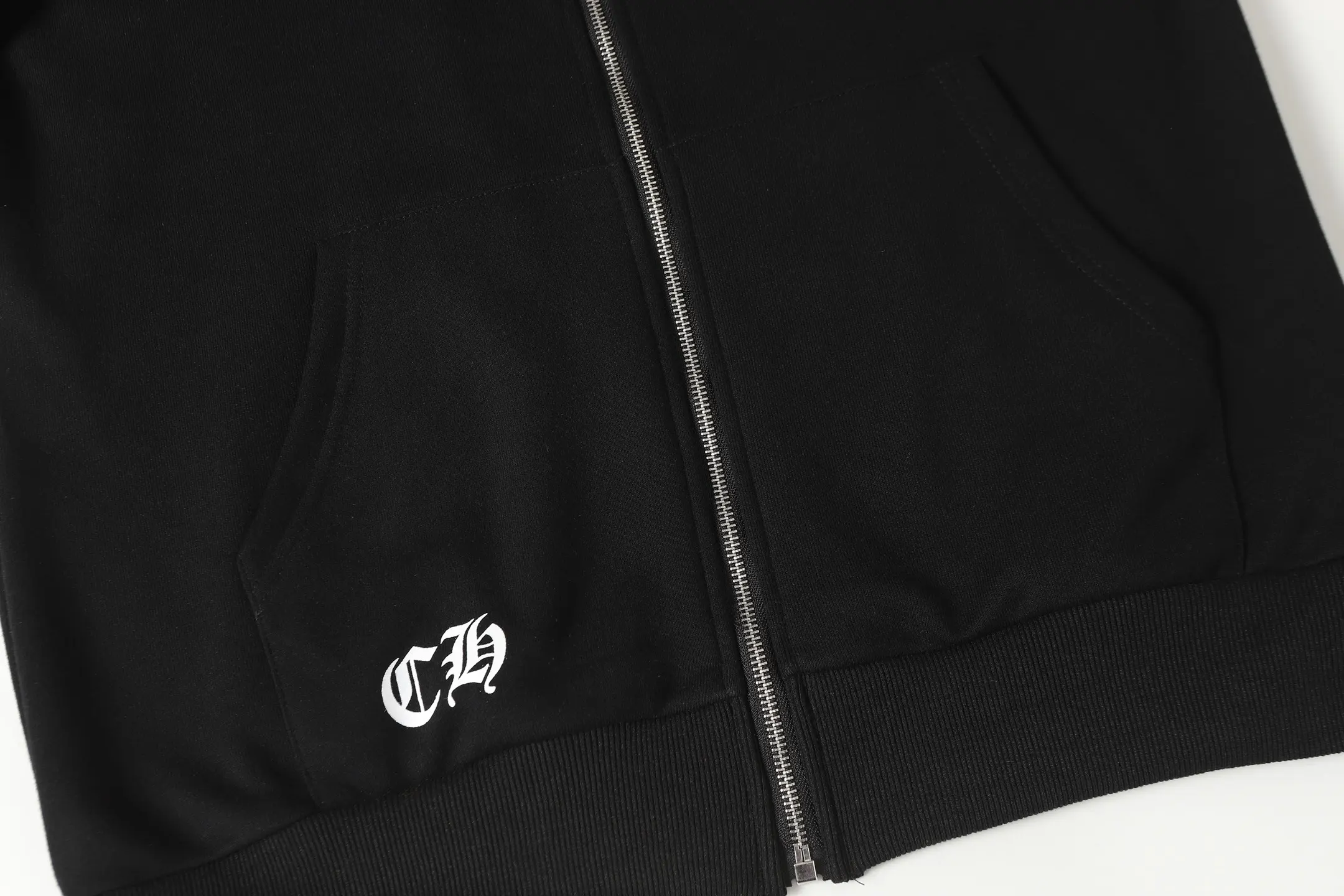 Logo-Print Zip-Up Hoodie D15013908 — view 9