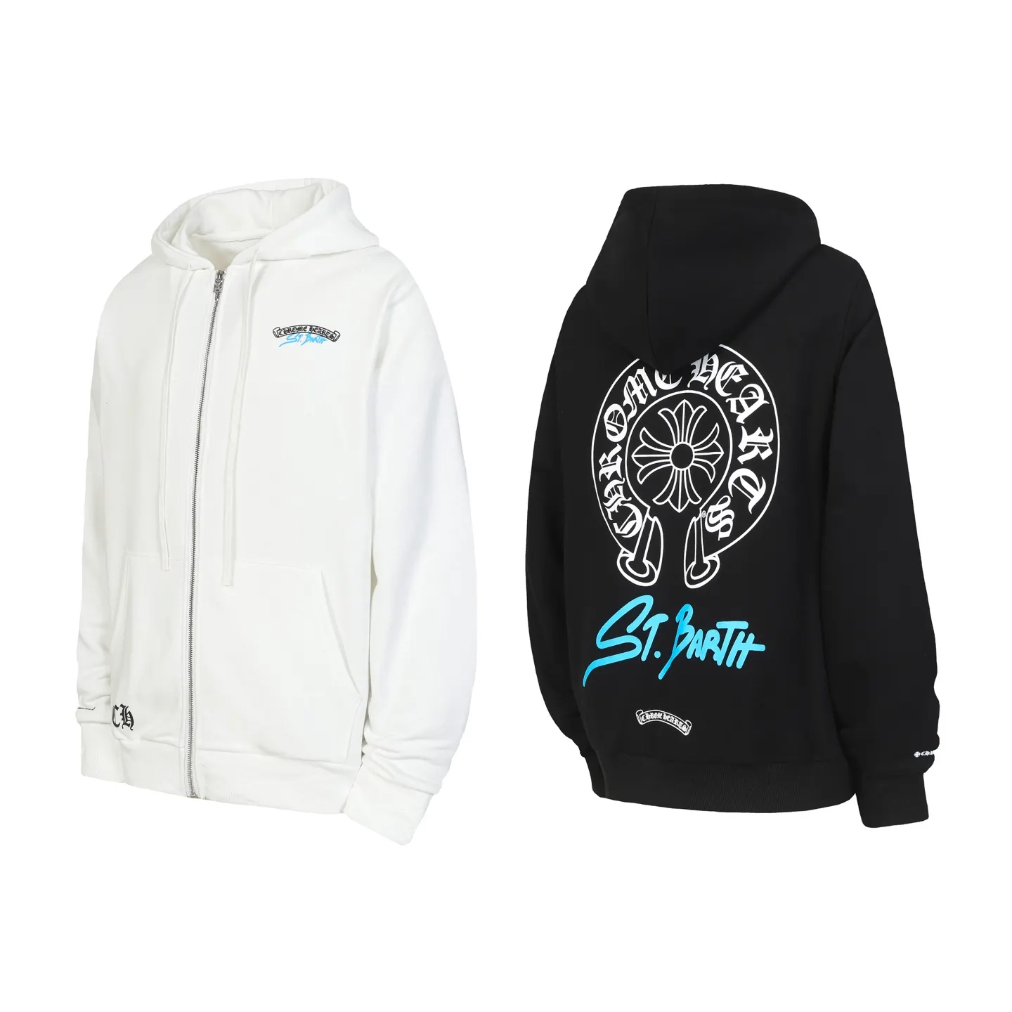 Logo-Print Zip-Up Hoodie D15013910