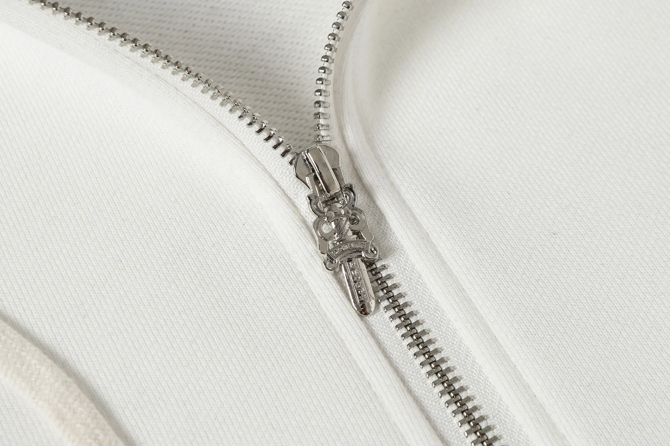 Logo Print Zip-Up Hoodie D15013909 — view 4
