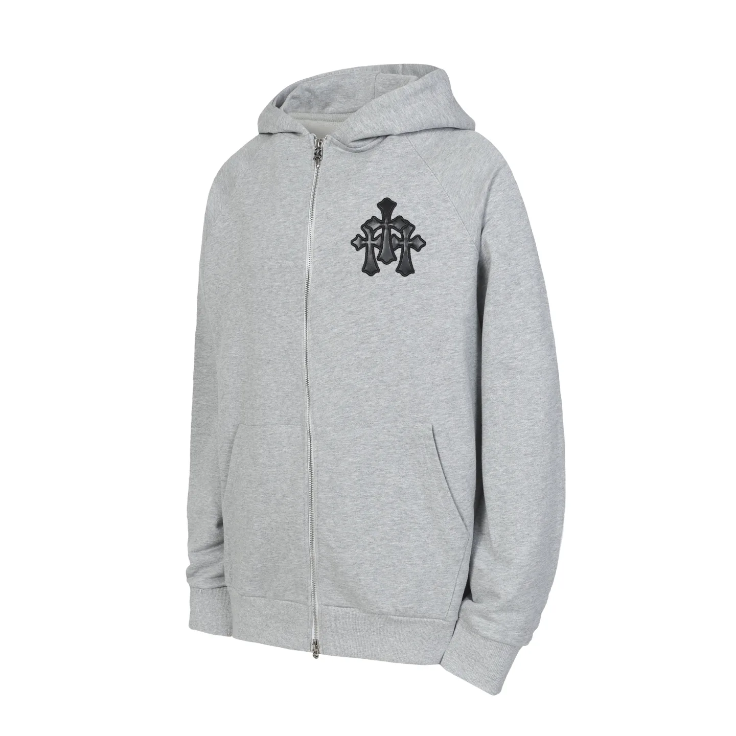 Logo-Patch Zip-Up Hoodie D15013988 — view 3