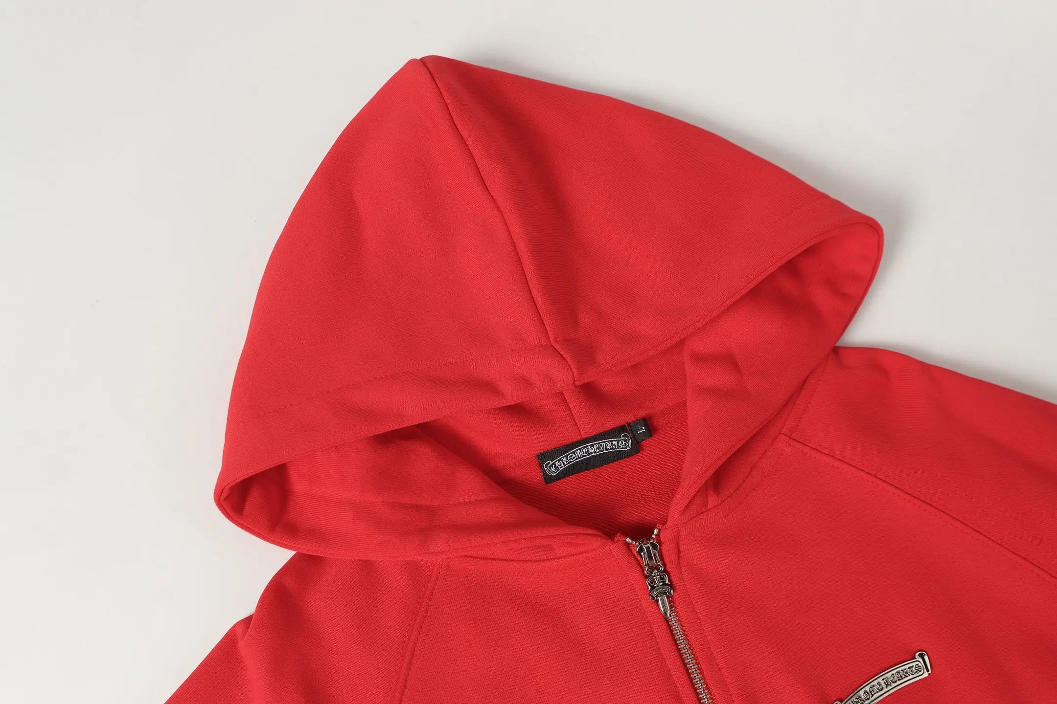 Logo-Embroidered Zip-Up Hoodie D15513984 — view 4