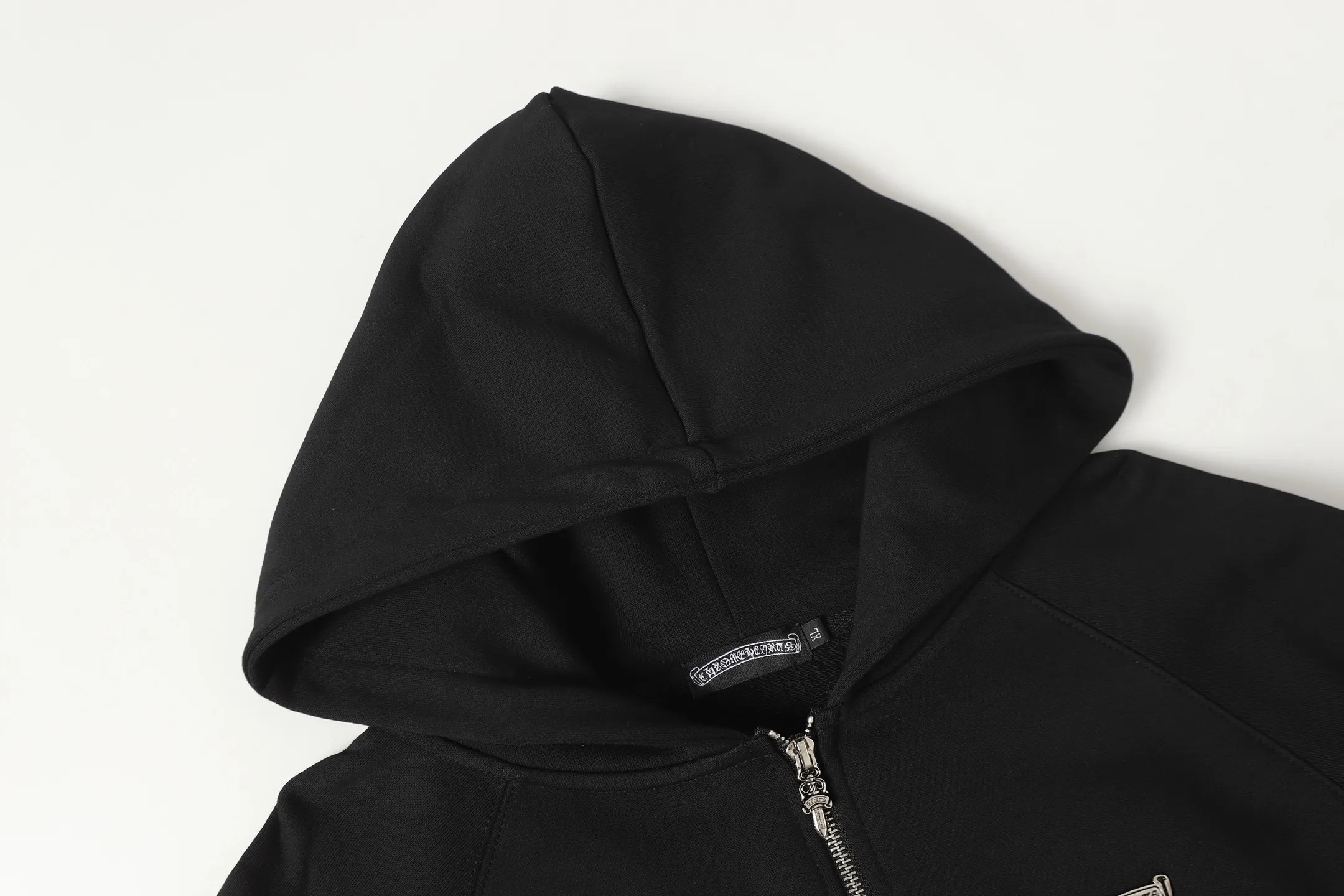 Logo-Print Zip-Up Hoodie D15513983 — view 4