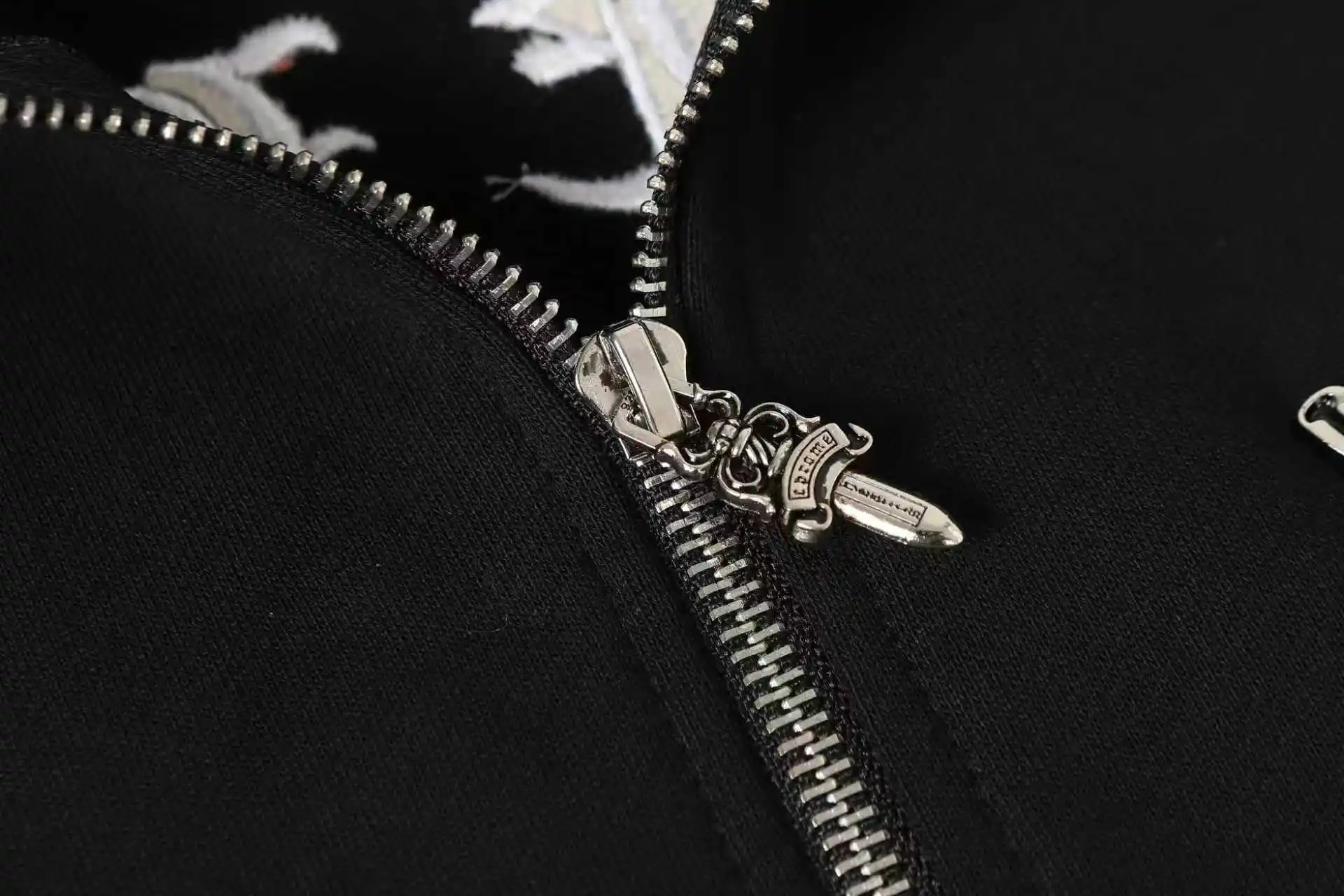 Logo-Print Zip-Up Hoodie D15513983 — view 6