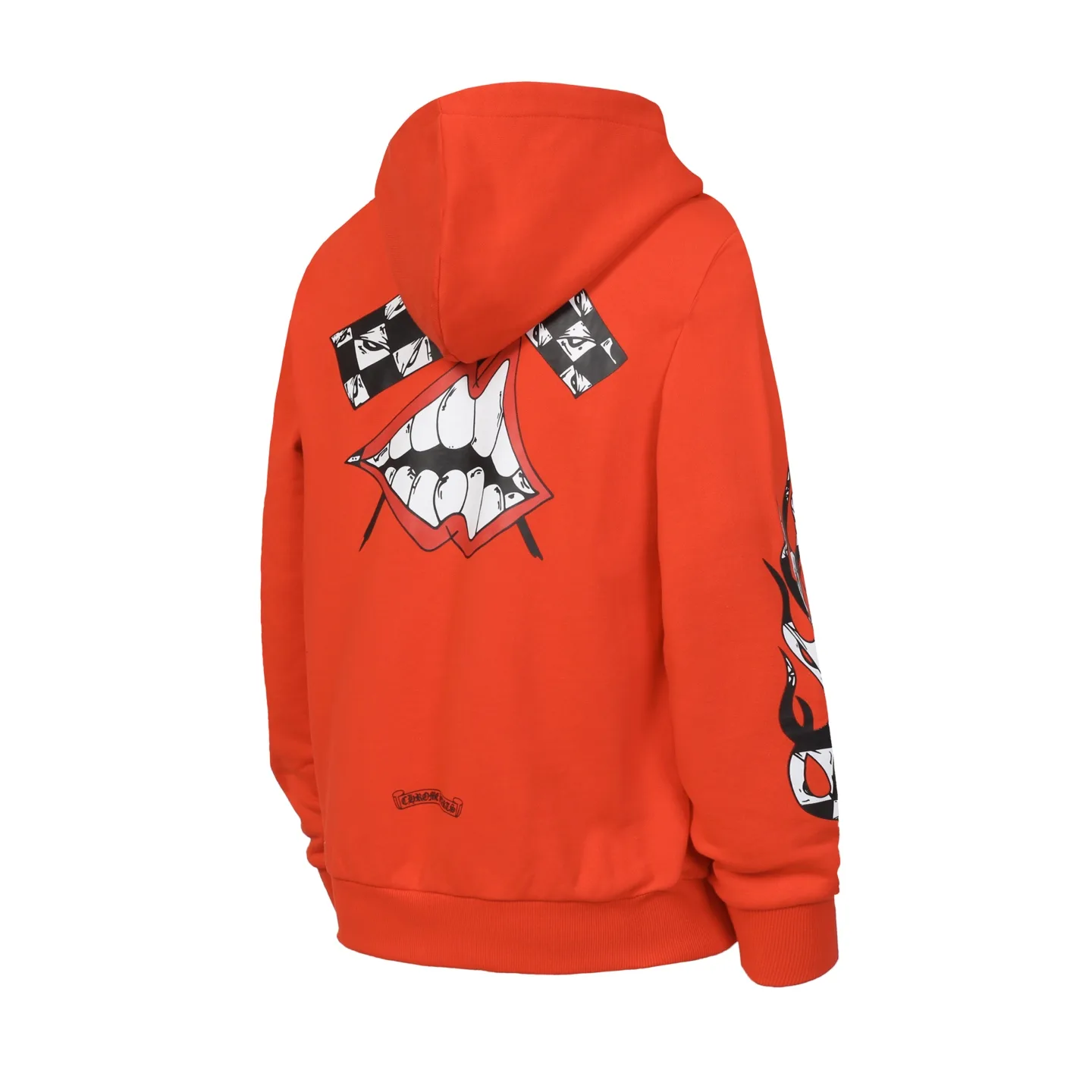Logo Print Zip-Up Hoodie D15013873 — view 3