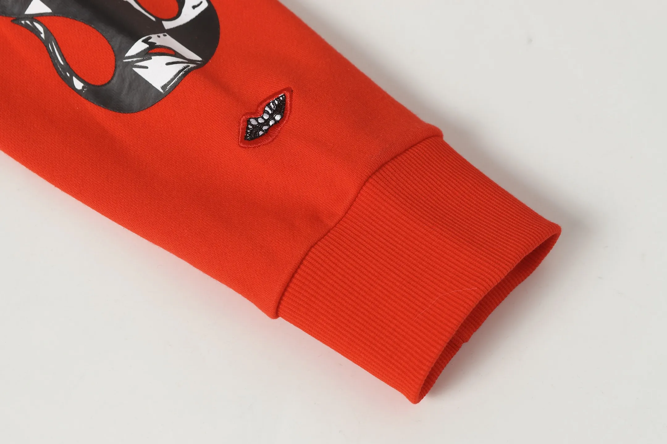 Logo Print Zip-Up Hoodie D15013873 — view 8
