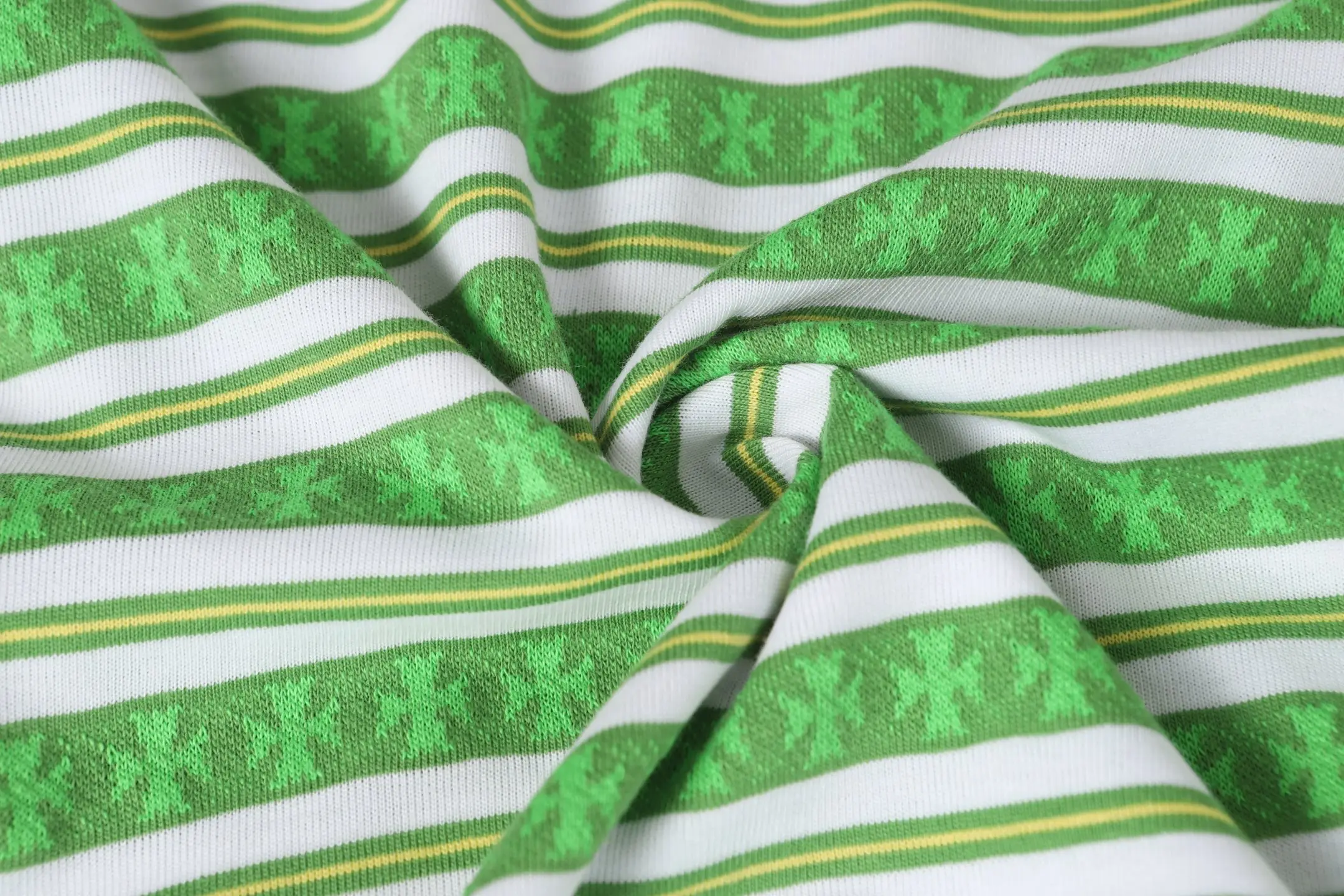 Striped Logo-Embroidered Cotton T-Shirt D10014158 — view 10