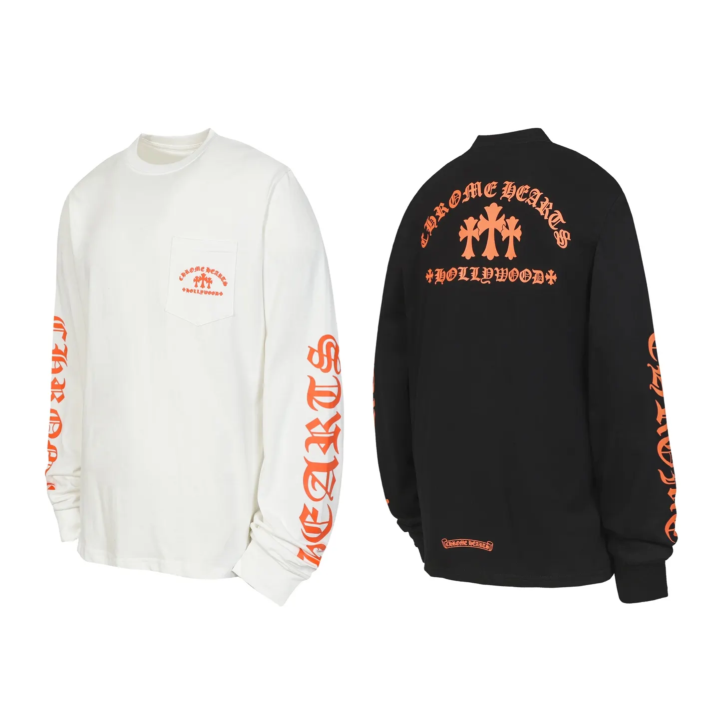 Logo Print Long-Sleeved T-Shirt D10013904