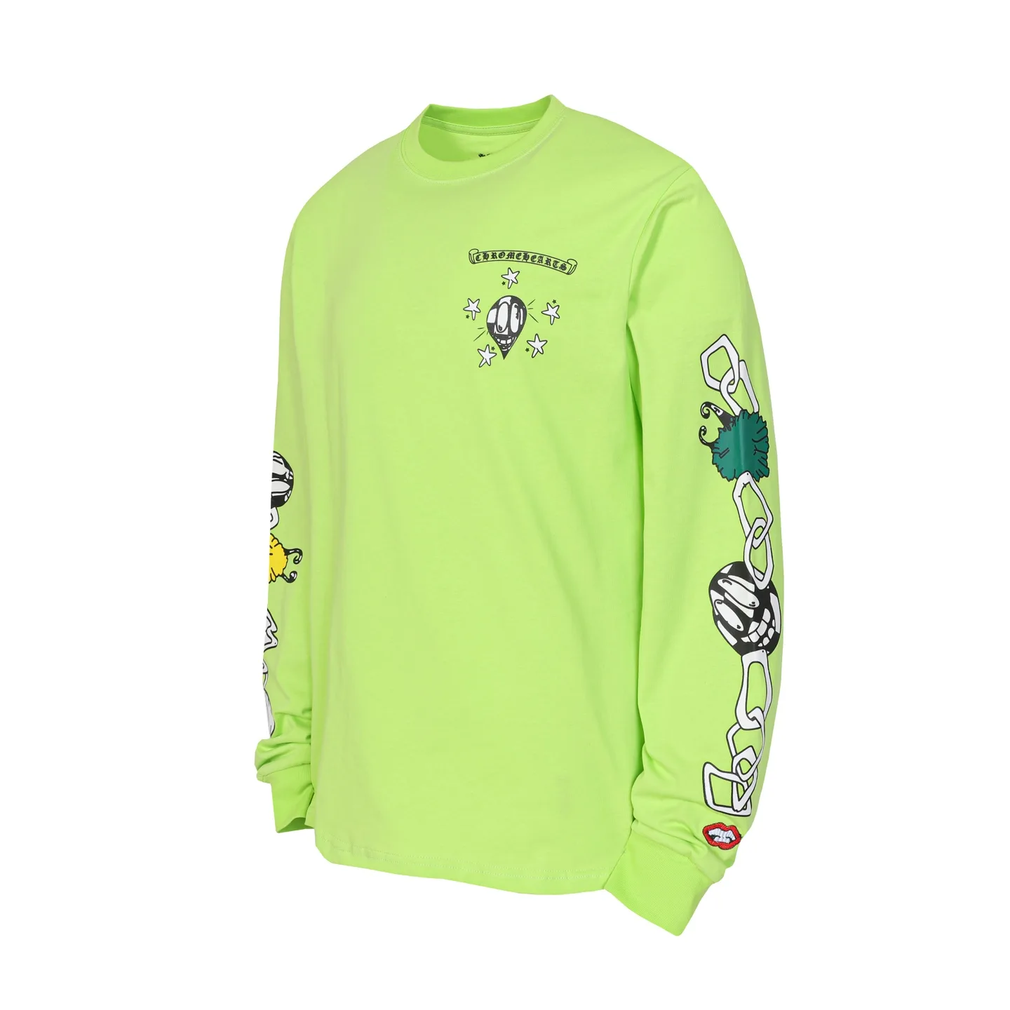Graffiti Print Long-Sleeve T-Shirt D10013880 — view 2