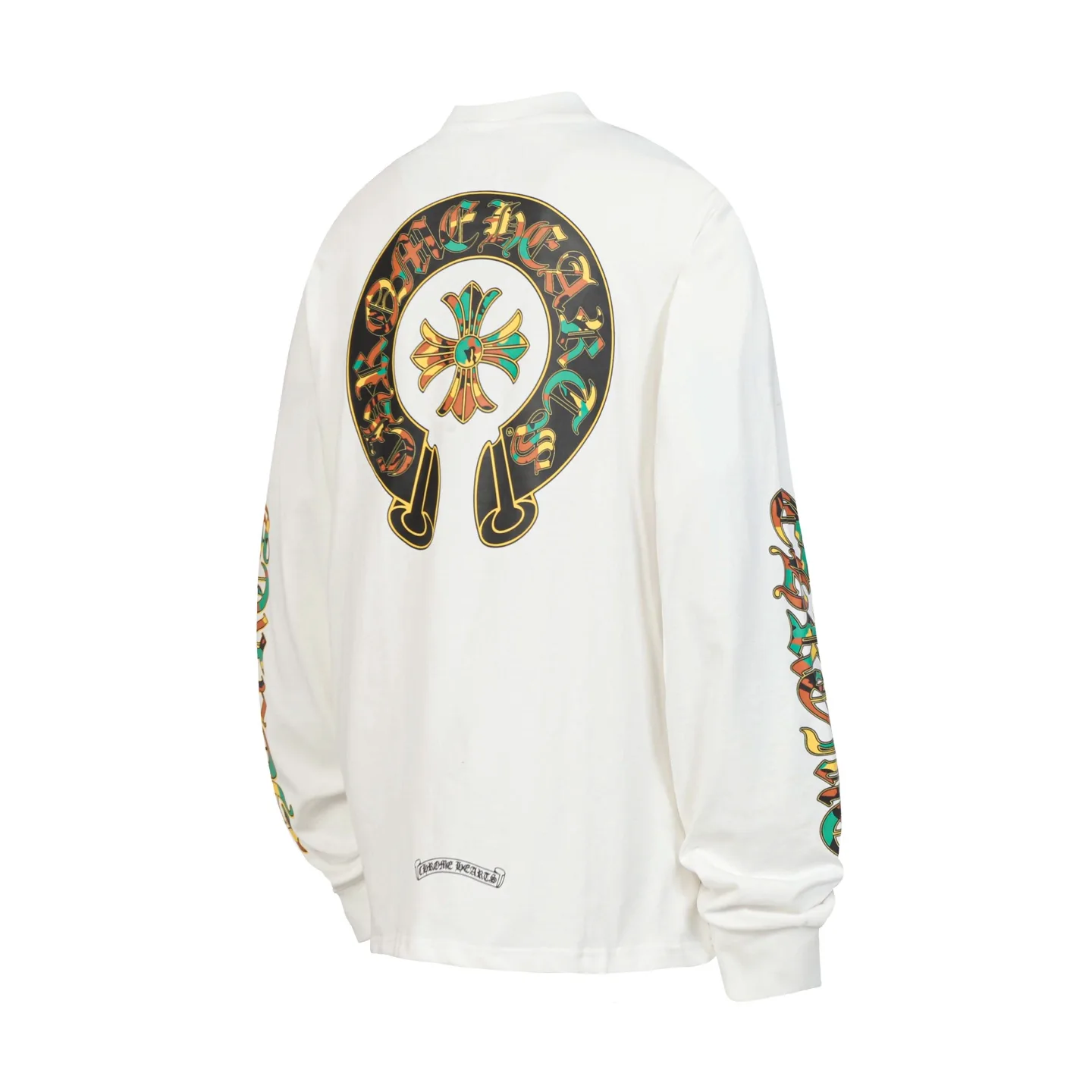 Logo-Print Cotton-Jersey Long-Sleeve T-Shirt D10013895 — view 3