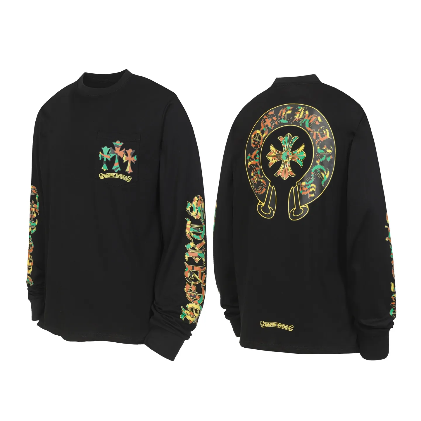 Logo Print Long-Sleeve T-Shirt D10013894