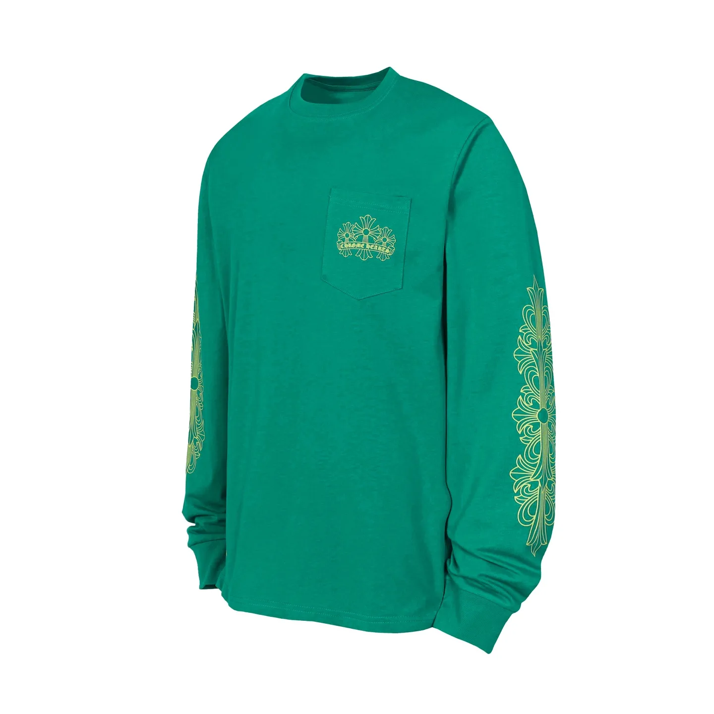 Logo Print Long-Sleeve Pocket T-Shirt D10013893 — view 2