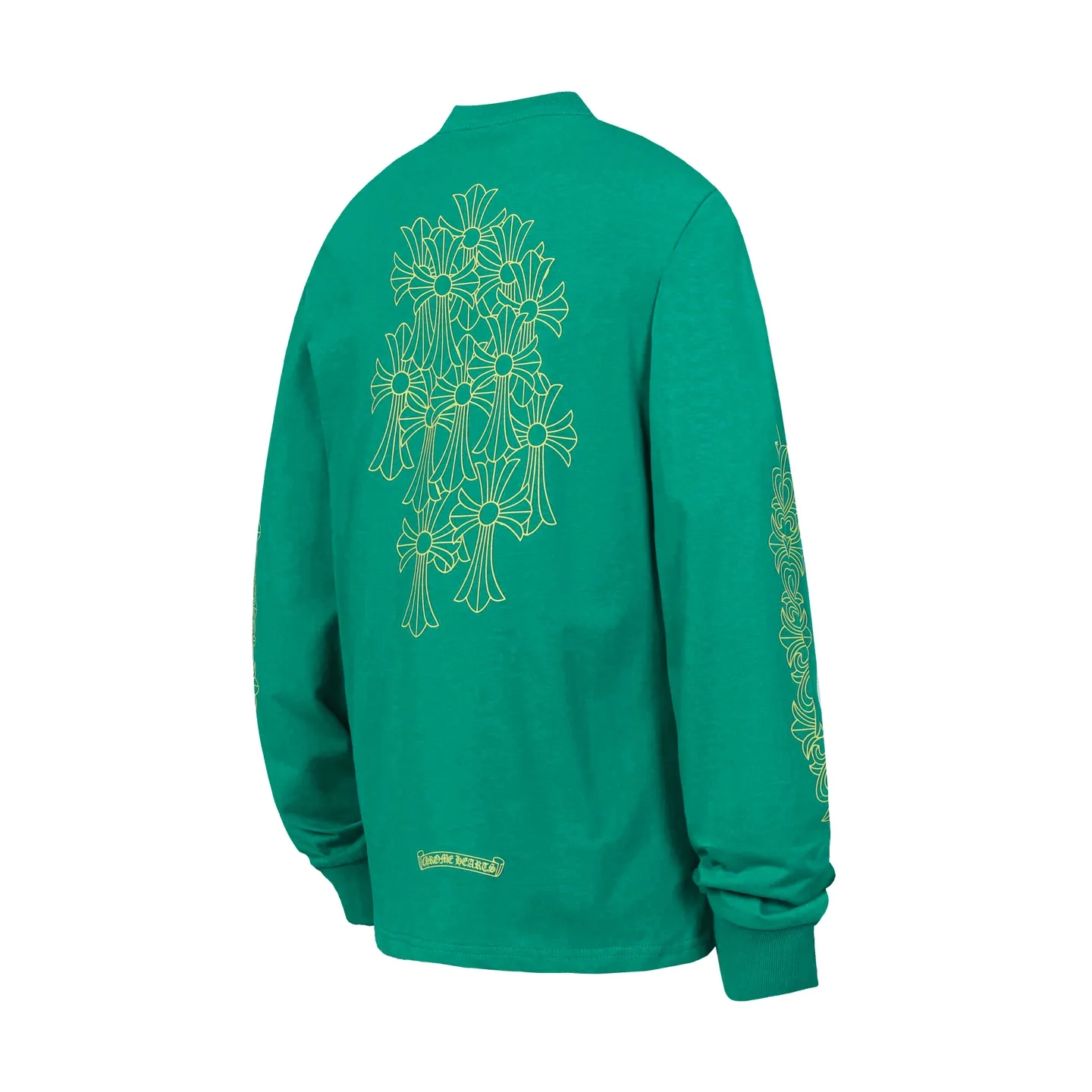 Logo Print Long-Sleeve Pocket T-Shirt D10013893 — view 3